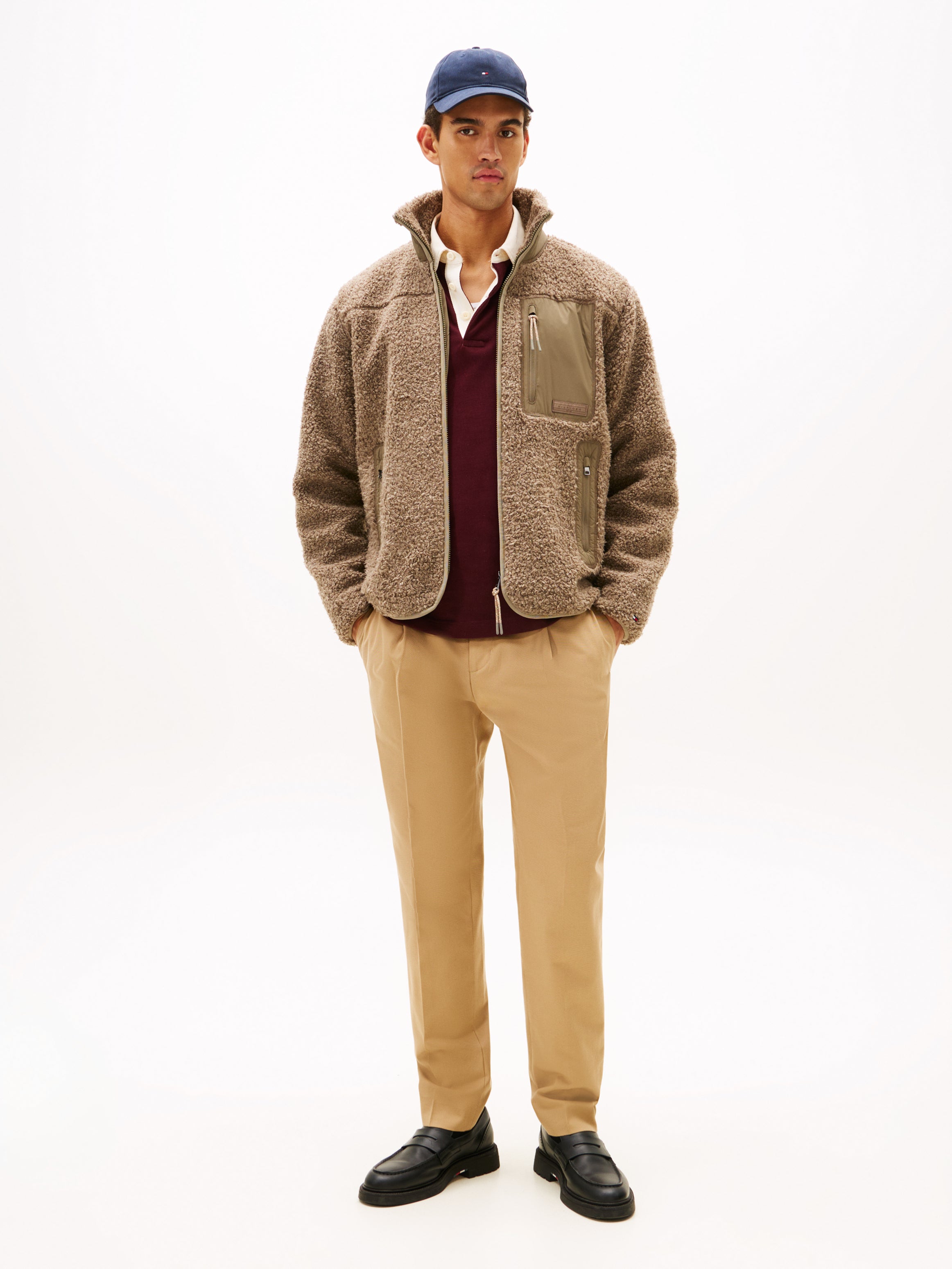 TEDDY FLEECE ZIP THROUGH