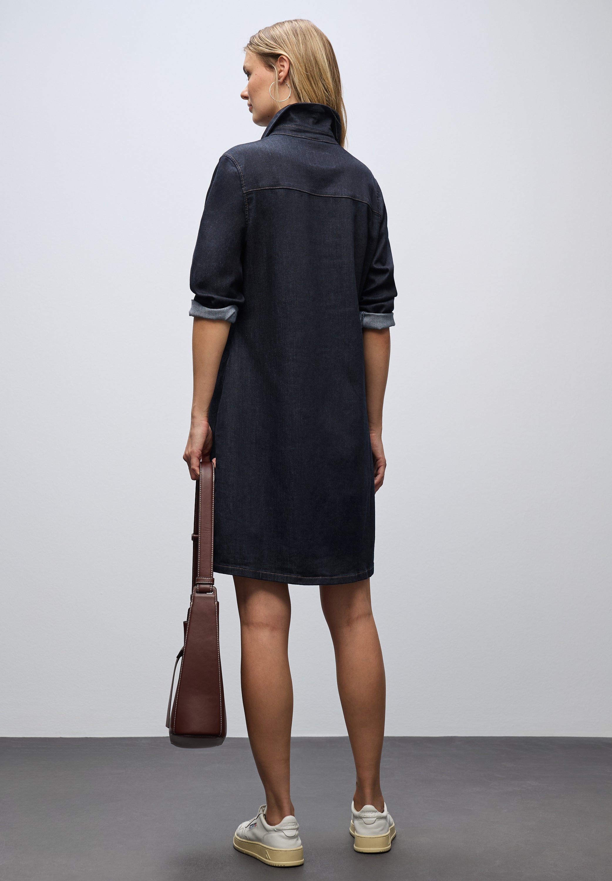 Denim Kleid im Rinsed-Look