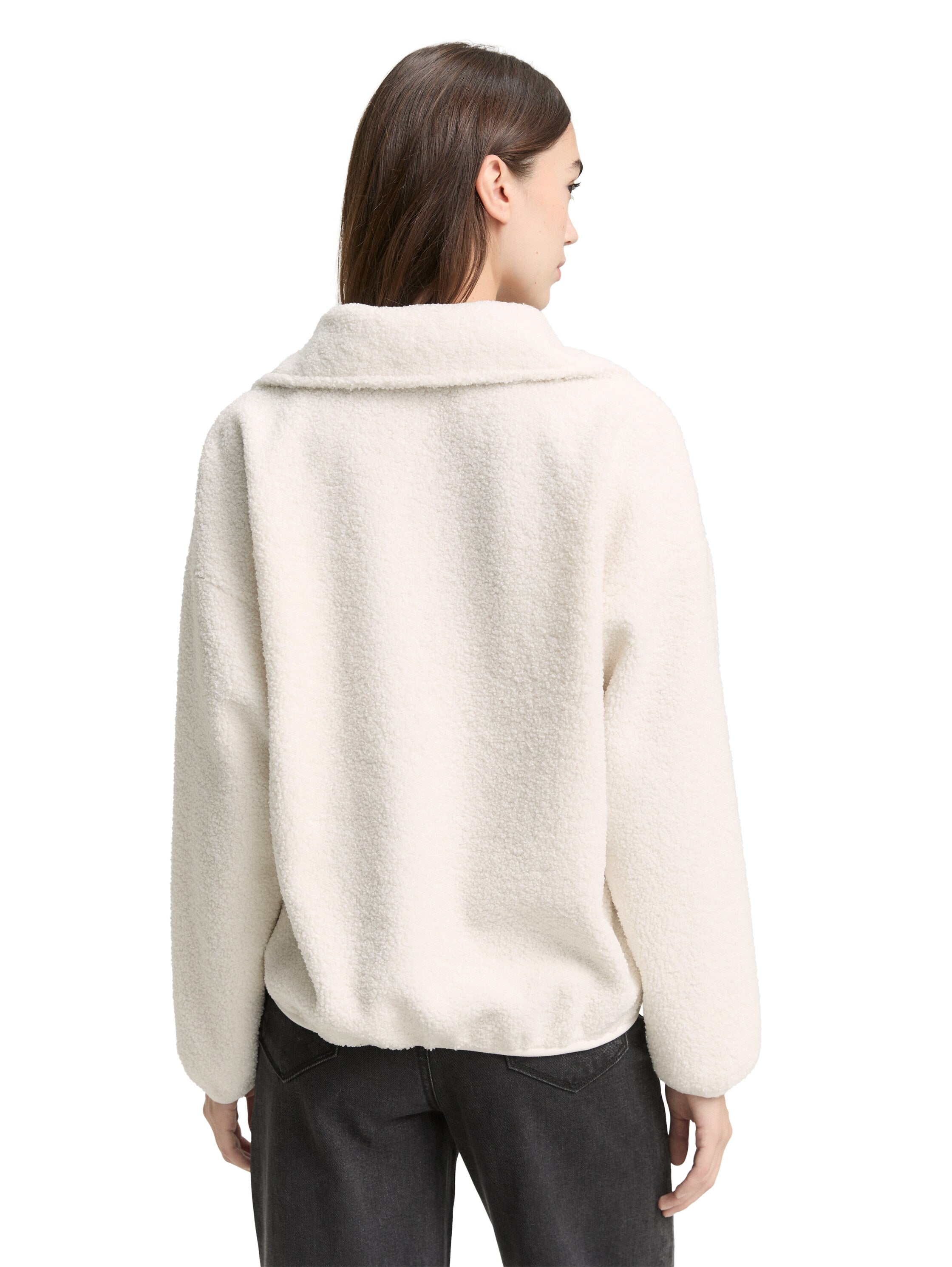 Loose Fit Teddy Sweatshirt