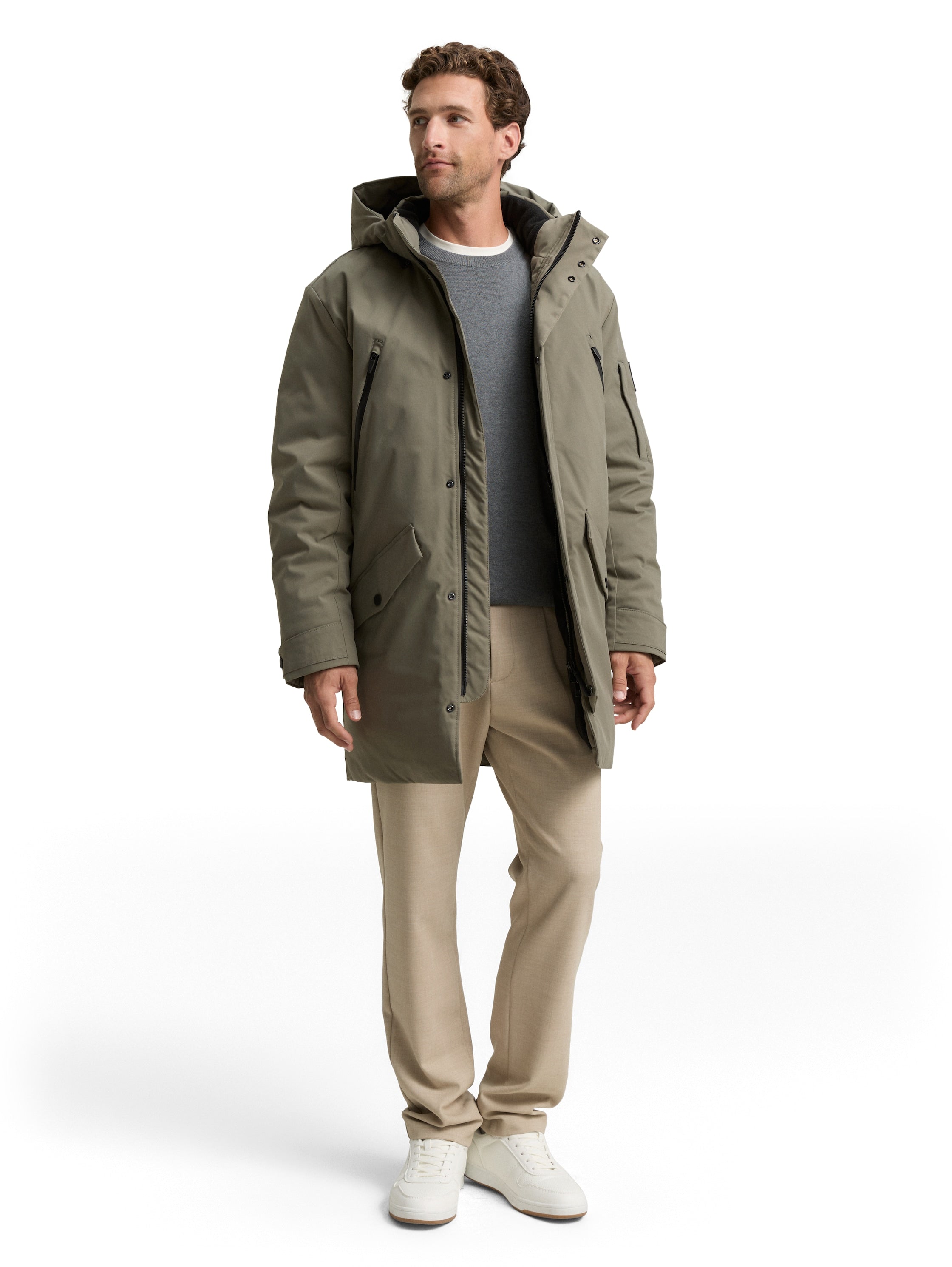 TT.PRO.TECH Parka mit abnehmbarer Kapuze