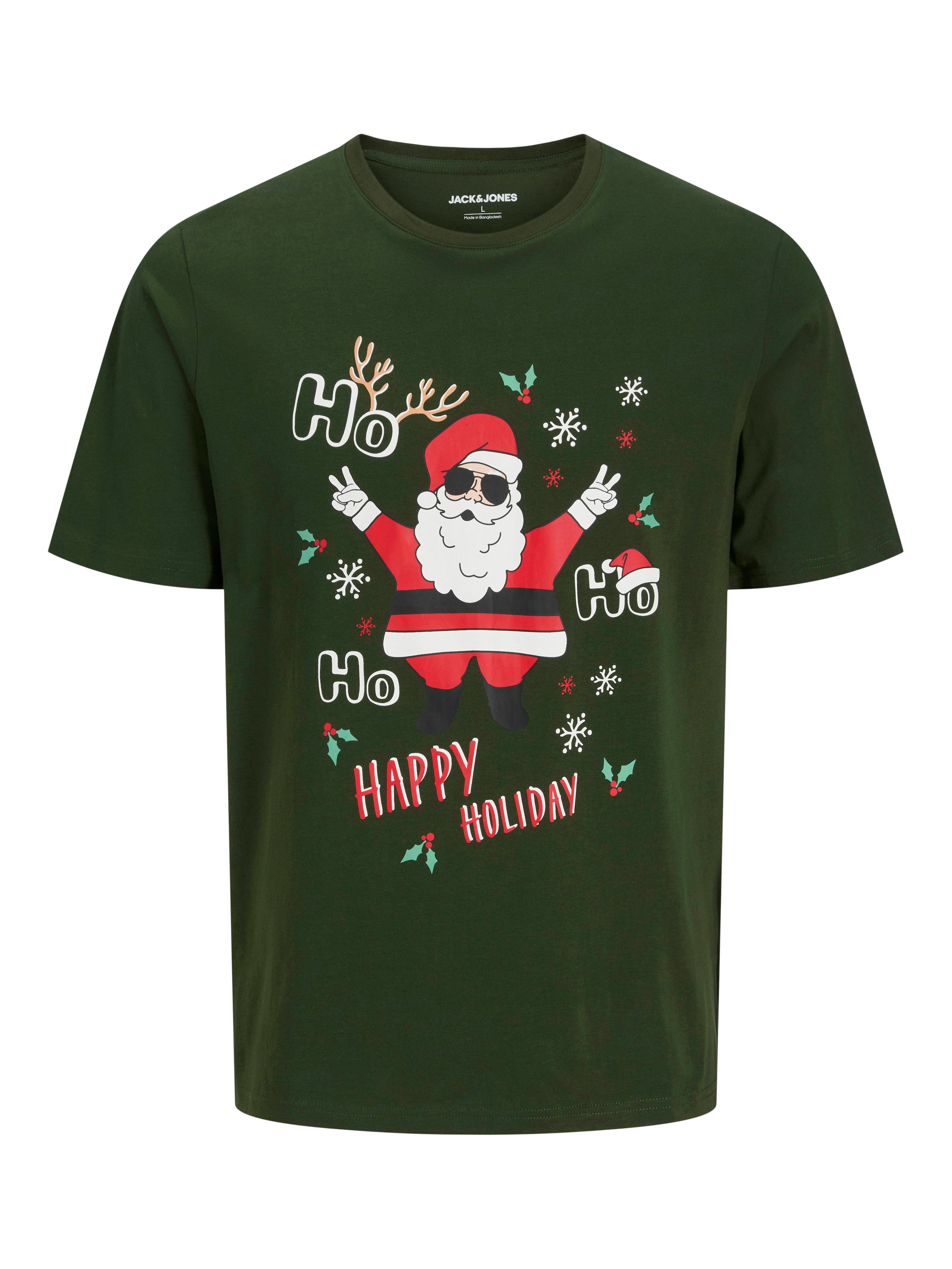 JJCHRISTMAS TEE SS CREW NECK XMAS