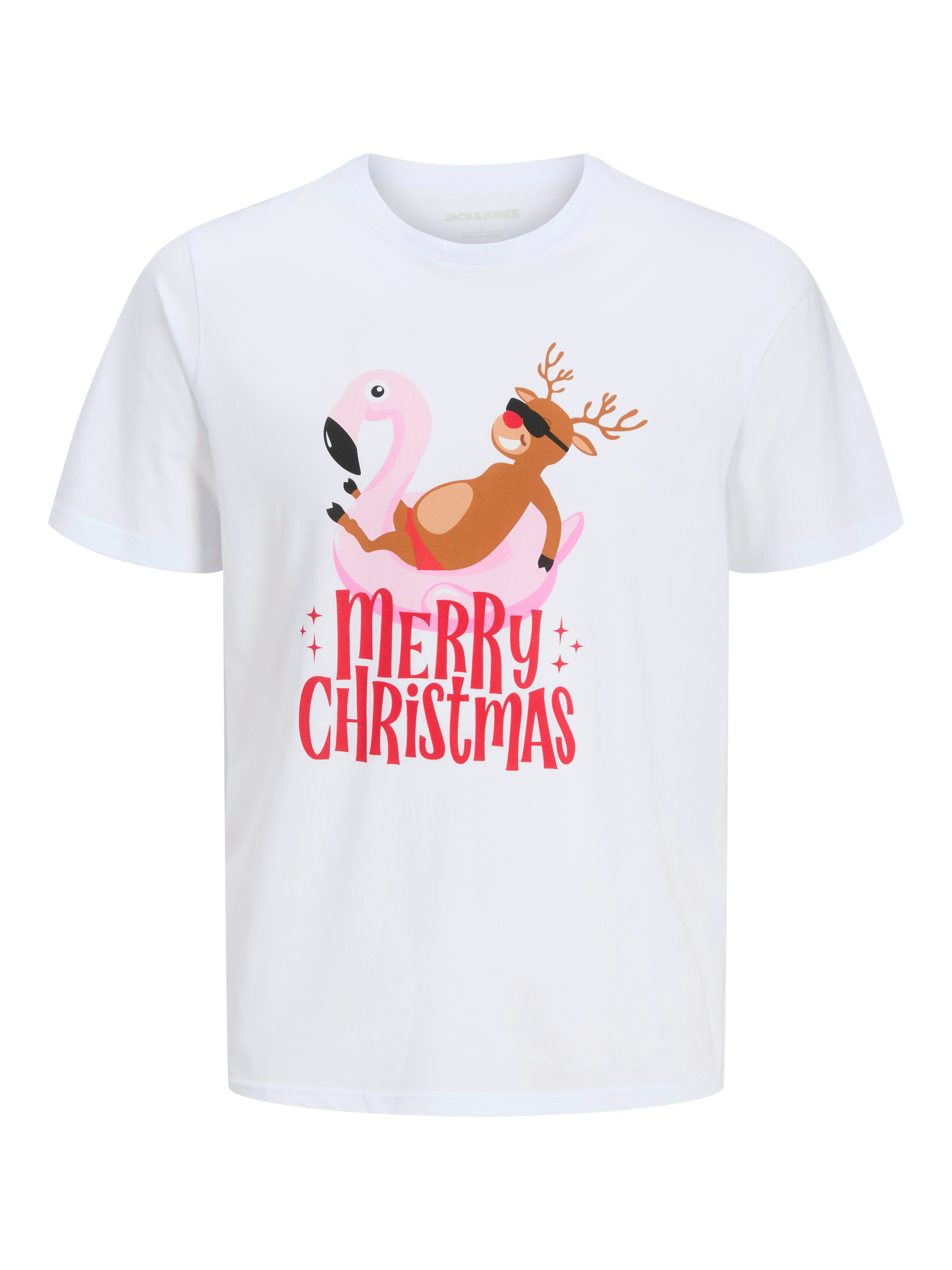 JJCHRISTMAS TEE SS CREW NECK XMAS