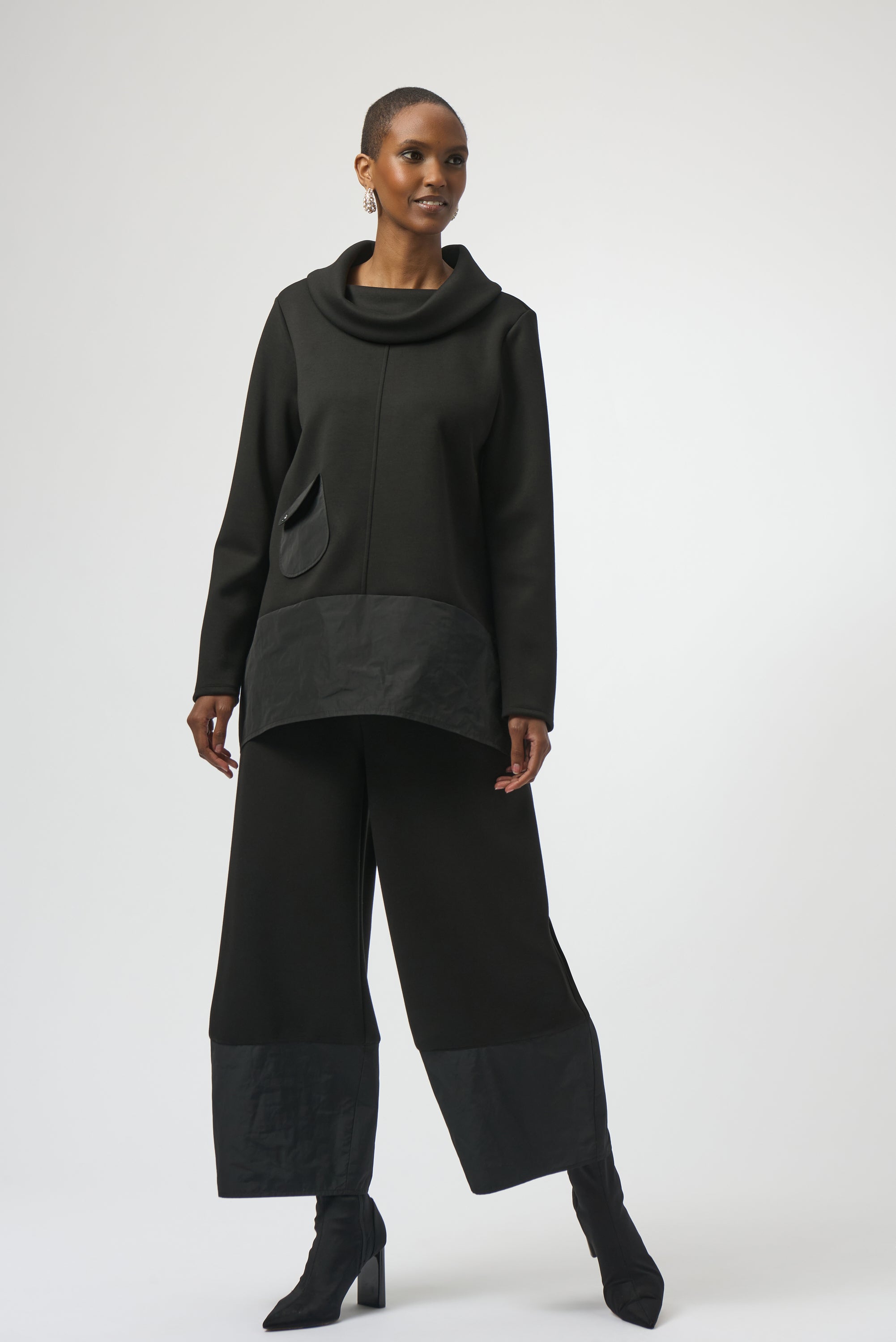 Ballonhose aus Scuba-Jersey und Memory-Stoff