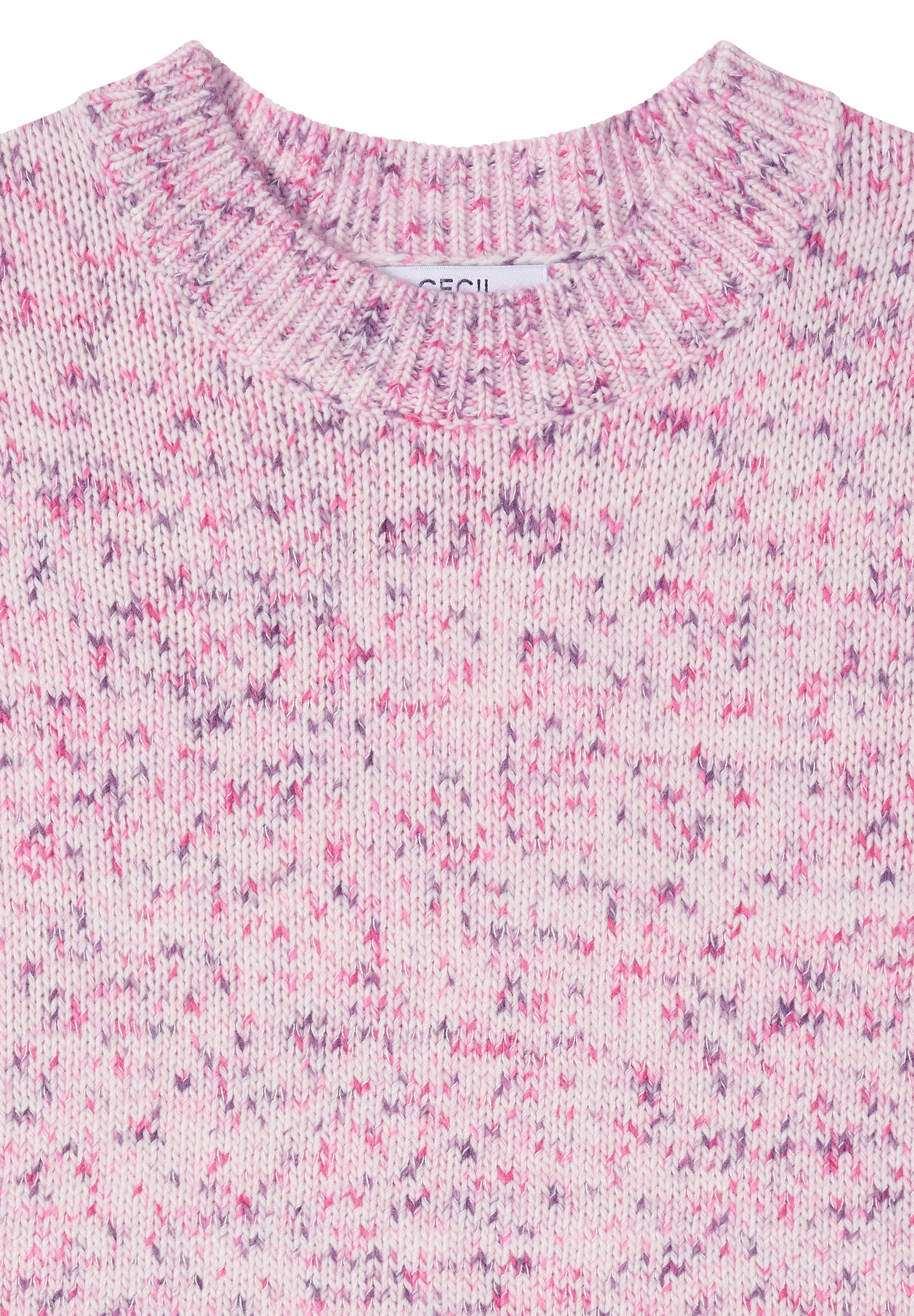 CECIL Damen Strickpullover Langarm Rundhalsausschnitt