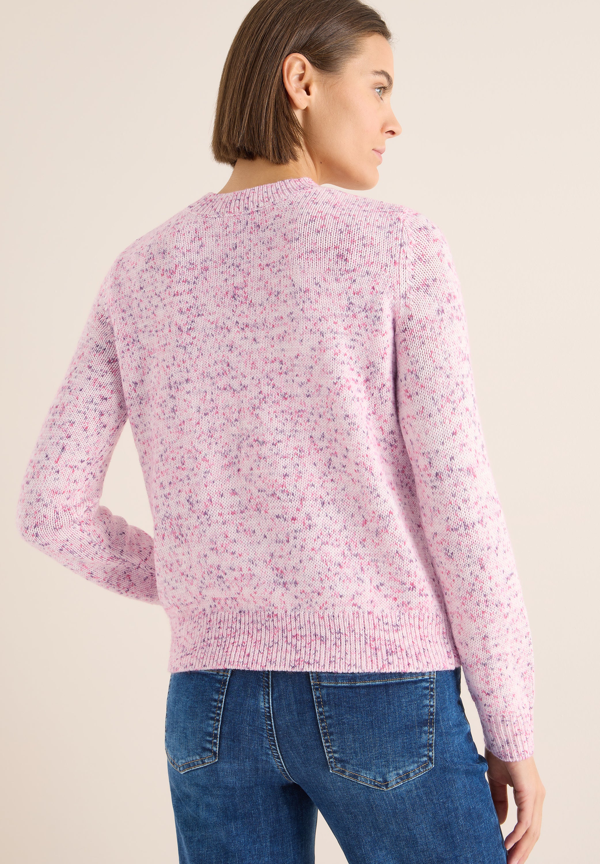 CECIL Damen Strickpullover Langarm Rundhalsausschnitt