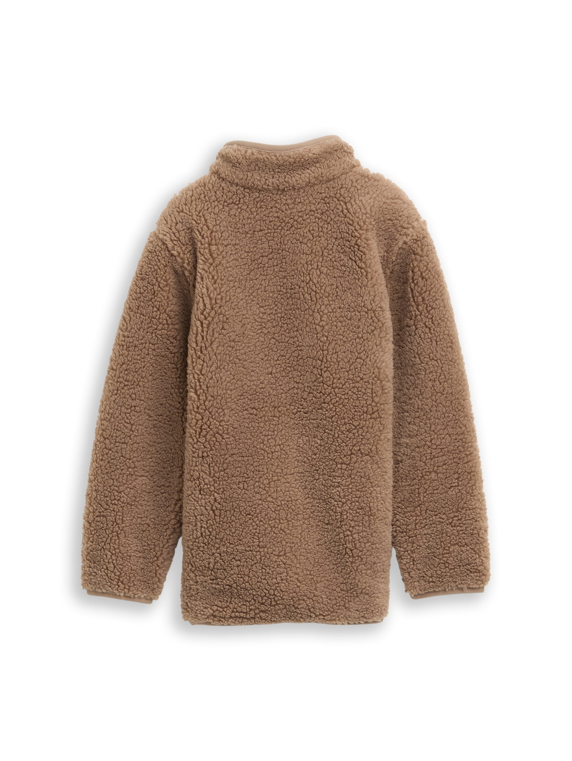 Teddyfell Sweatshirtjacke Kinder mit Reißverschluss