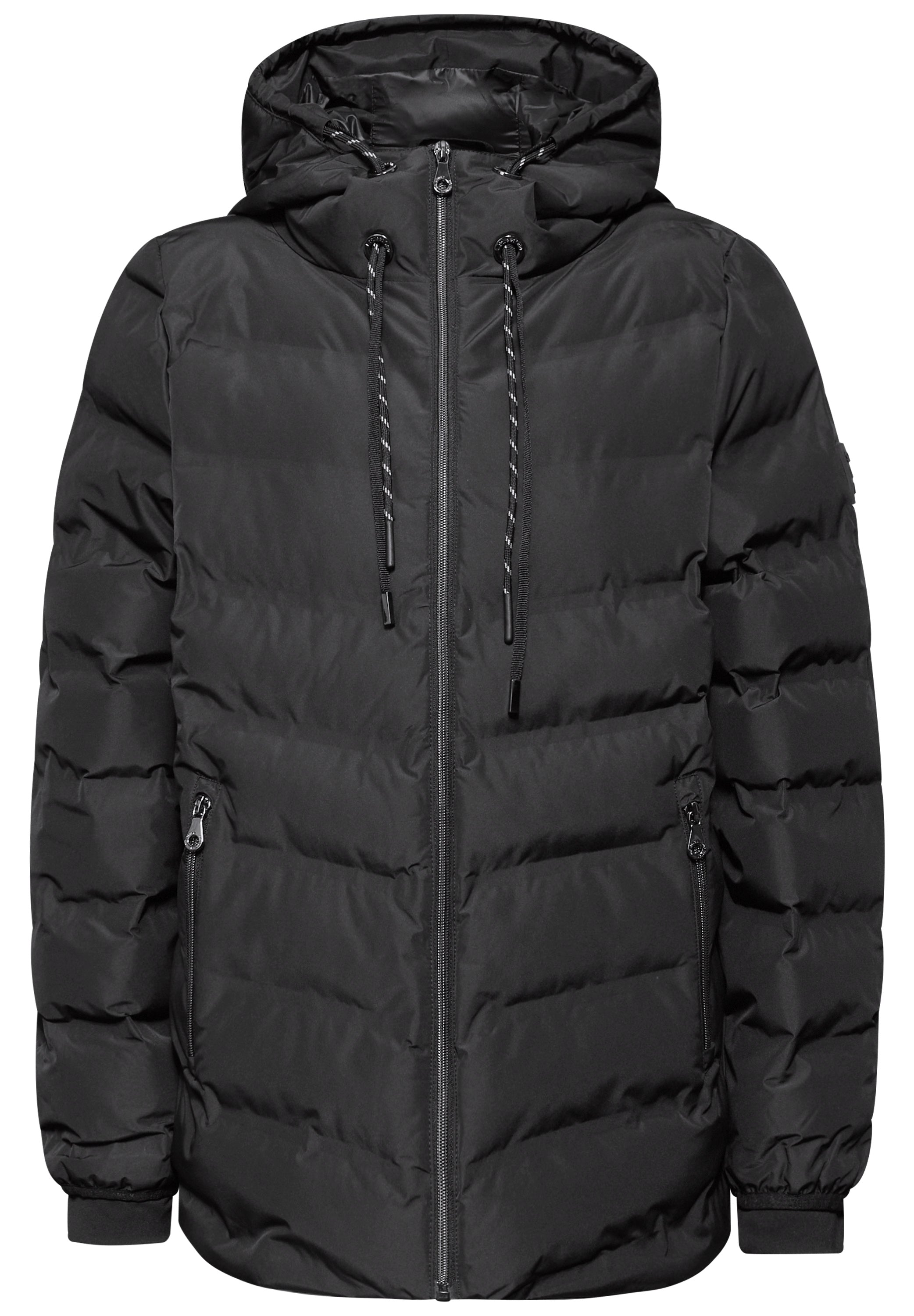 Street One Damen Jacke Kapuze Zipper Soften Bündchen