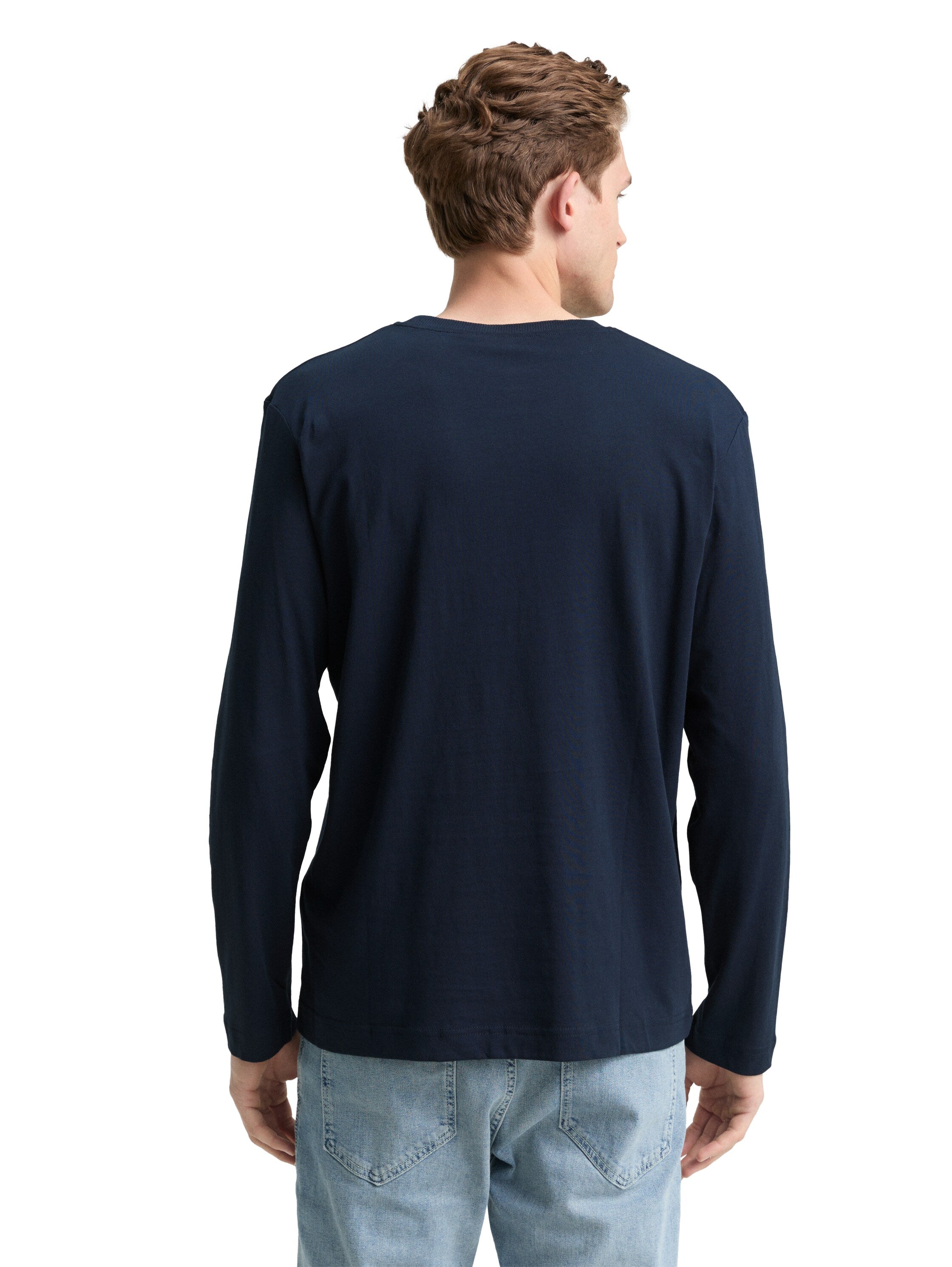 Tom Tailor Denim Male Longsleeve Erwachsene Baumwolle