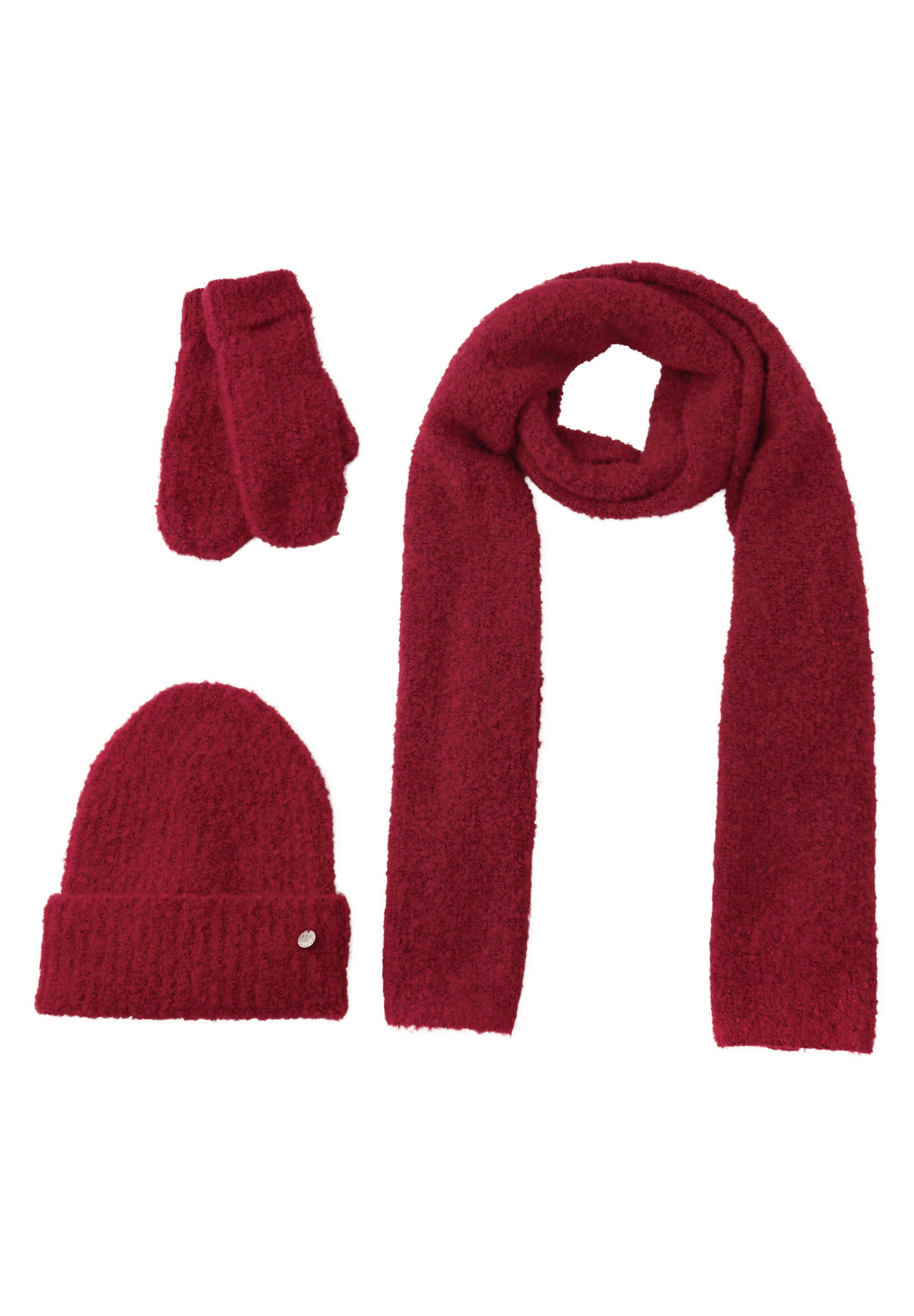 Street One Damen Schal Bouclé Struktur Lang