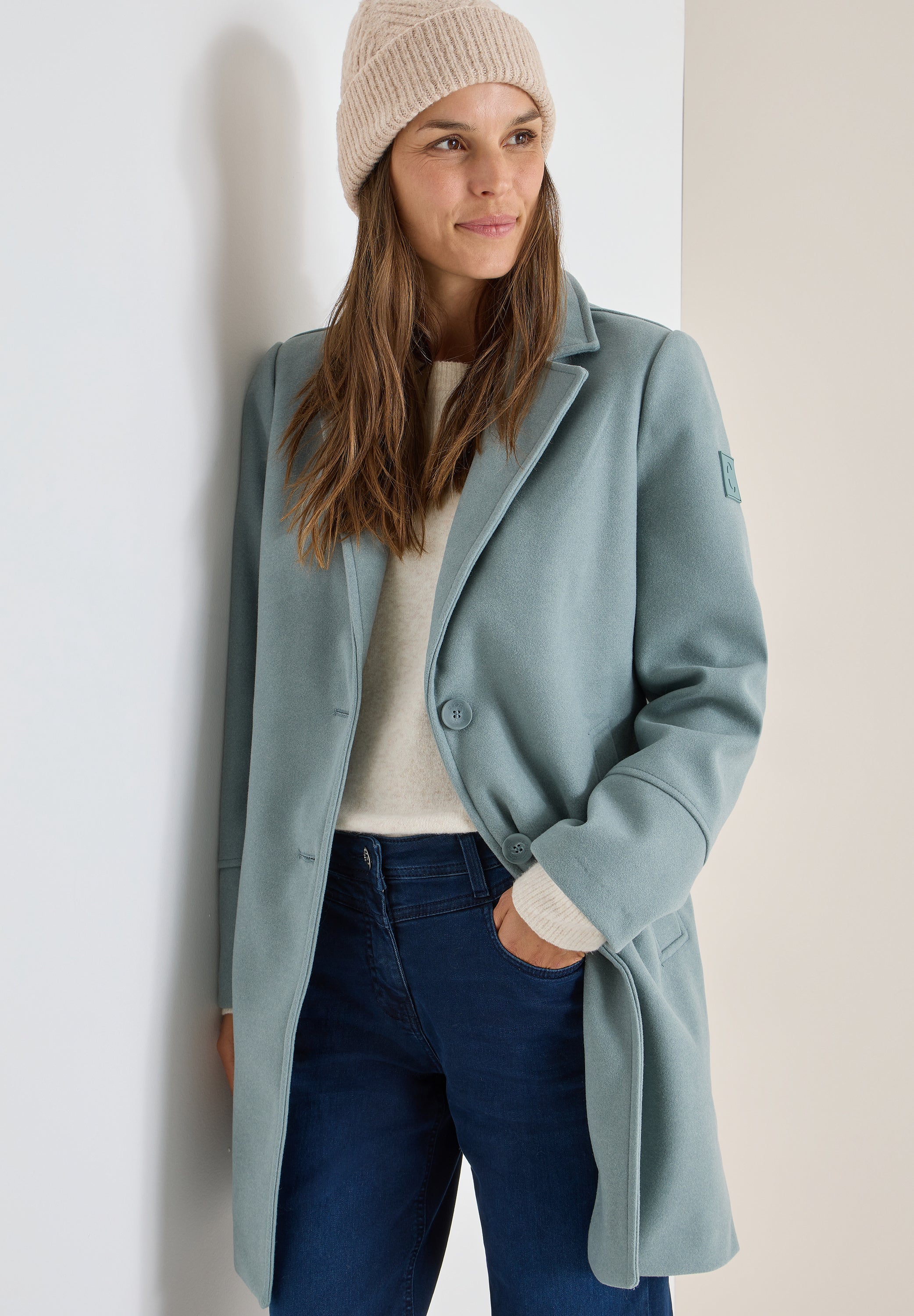 CECIL Damen Beanie Strickmütze Angenehmer Tragekomfort