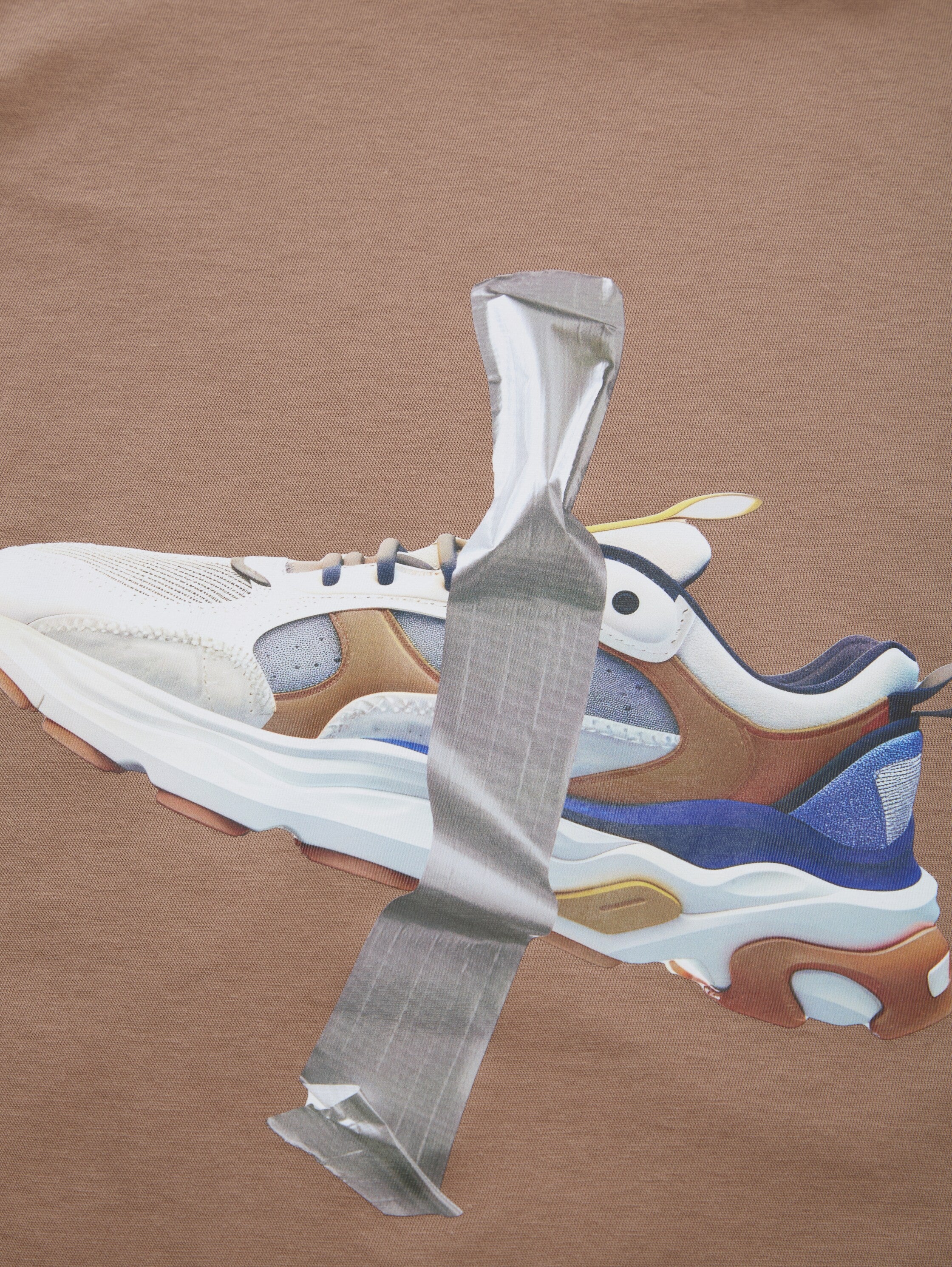 Tom Tailor Denim Male Kinder Oversize Longsleeve Print Rückseite Baumwolle