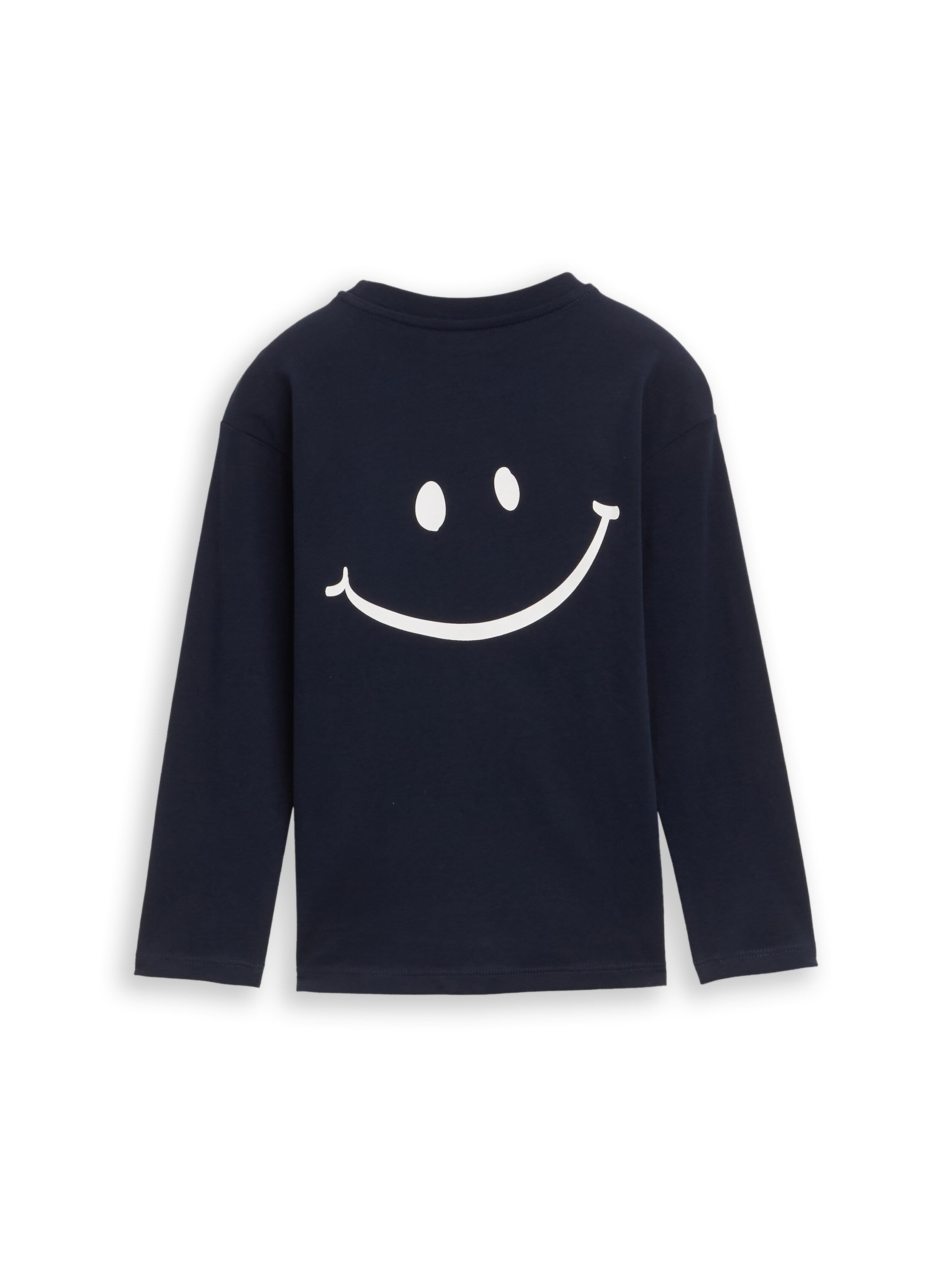 Tom Tailor Denim Male Kinder Longsleeve Oversize Print Baumwolle