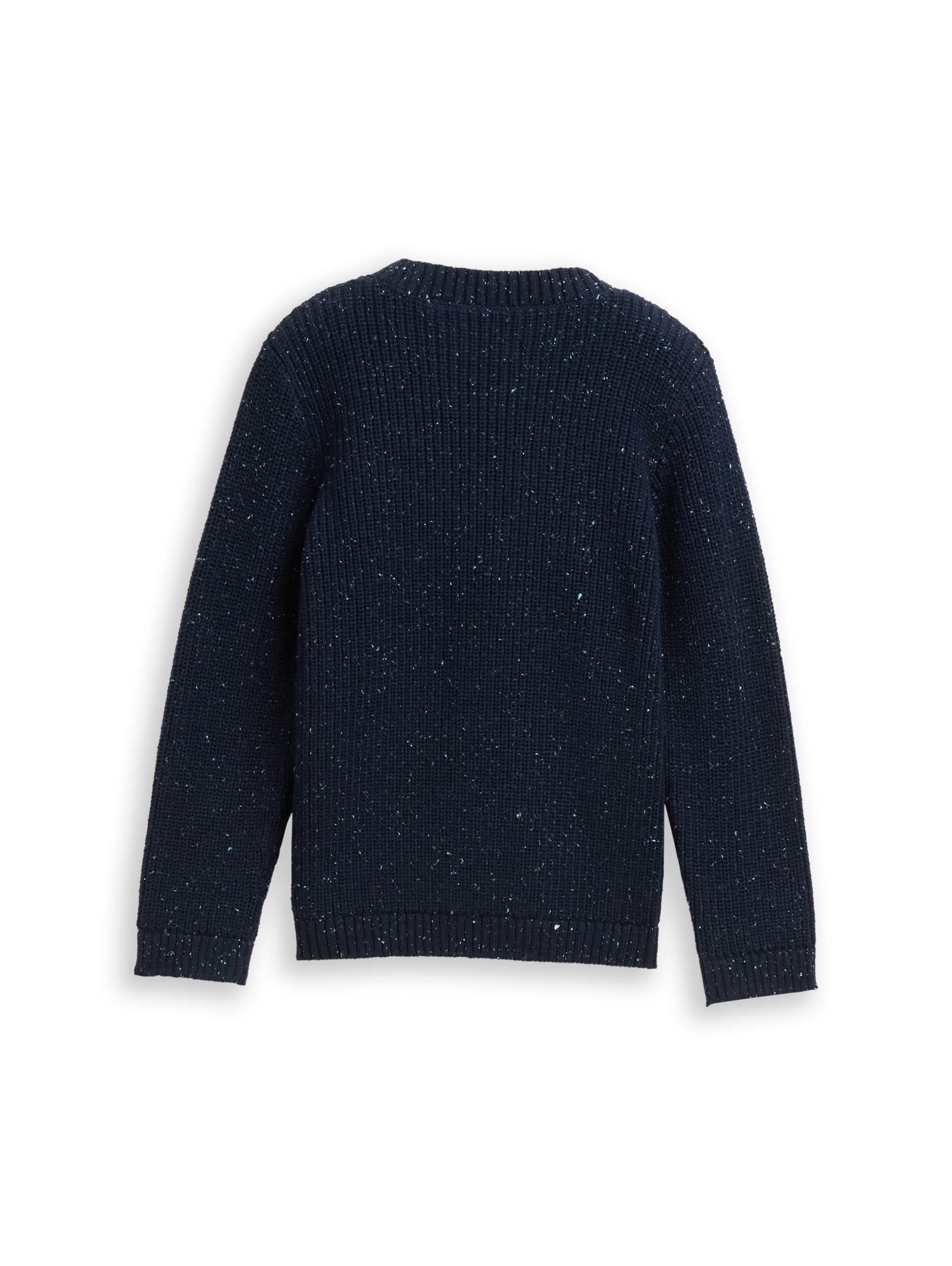Tom Tailor Denim Male Kinder Strickpullover mit Rippbündchen