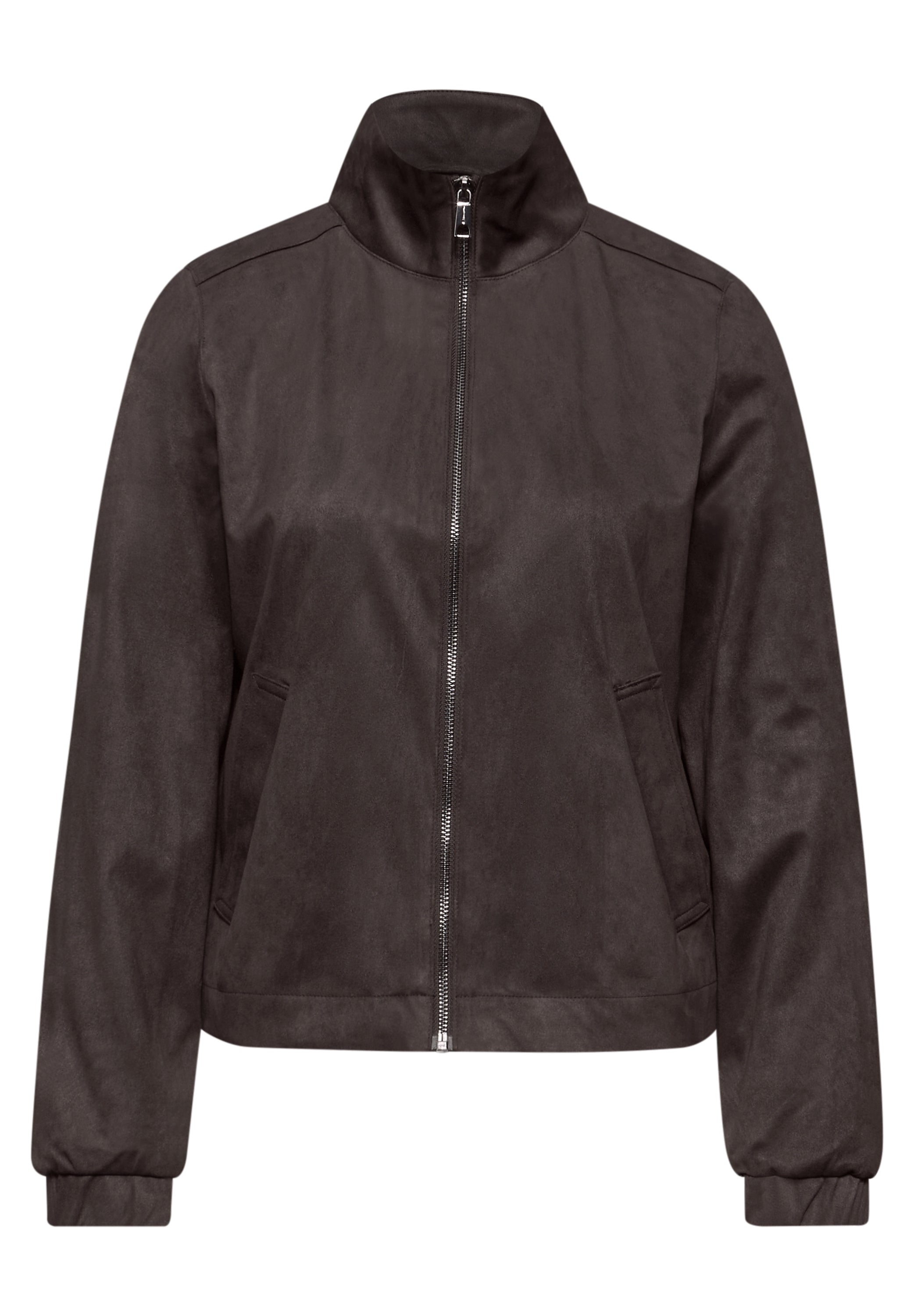 Kurze Velours Jacke