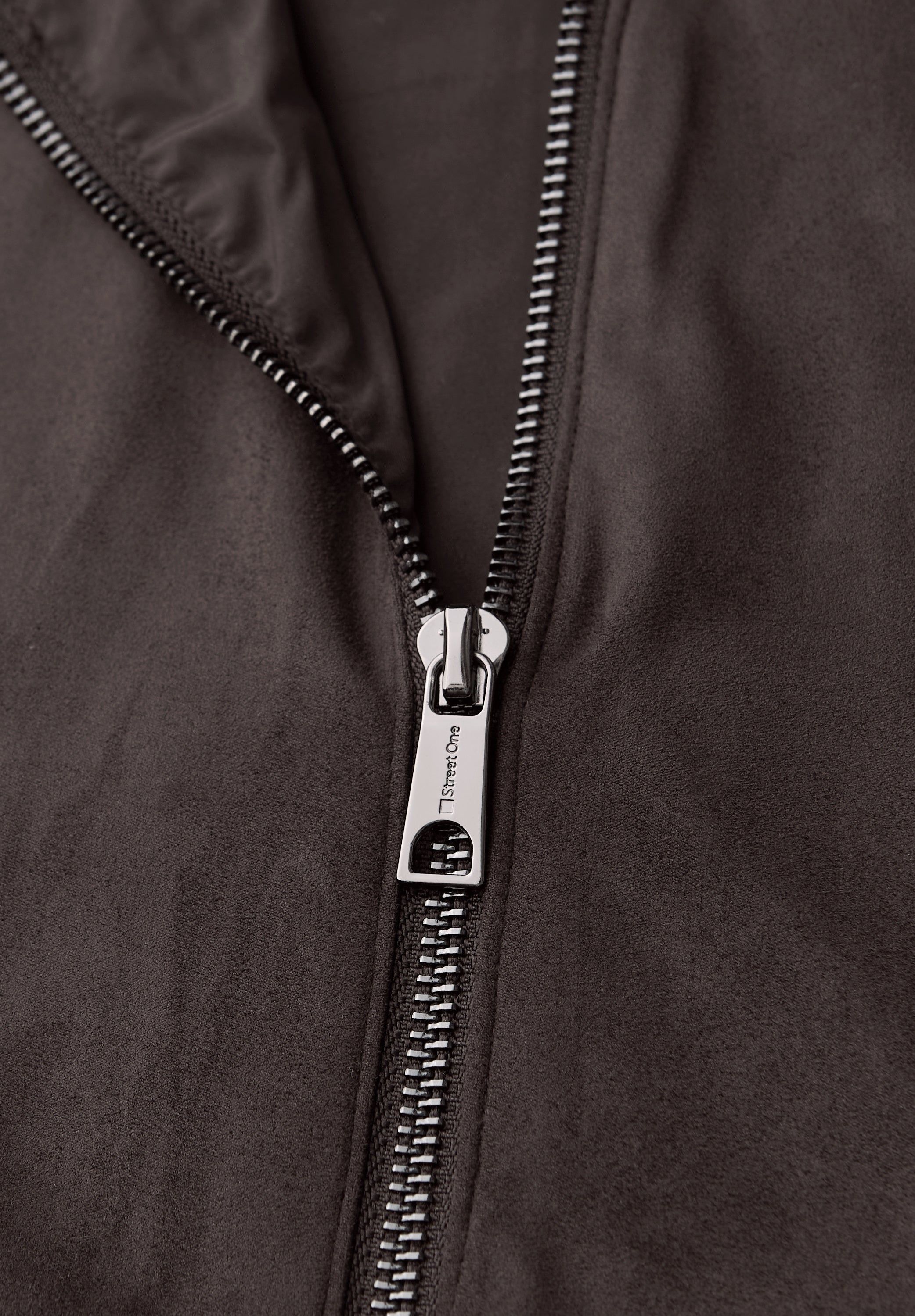 Kurze Velours Jacke