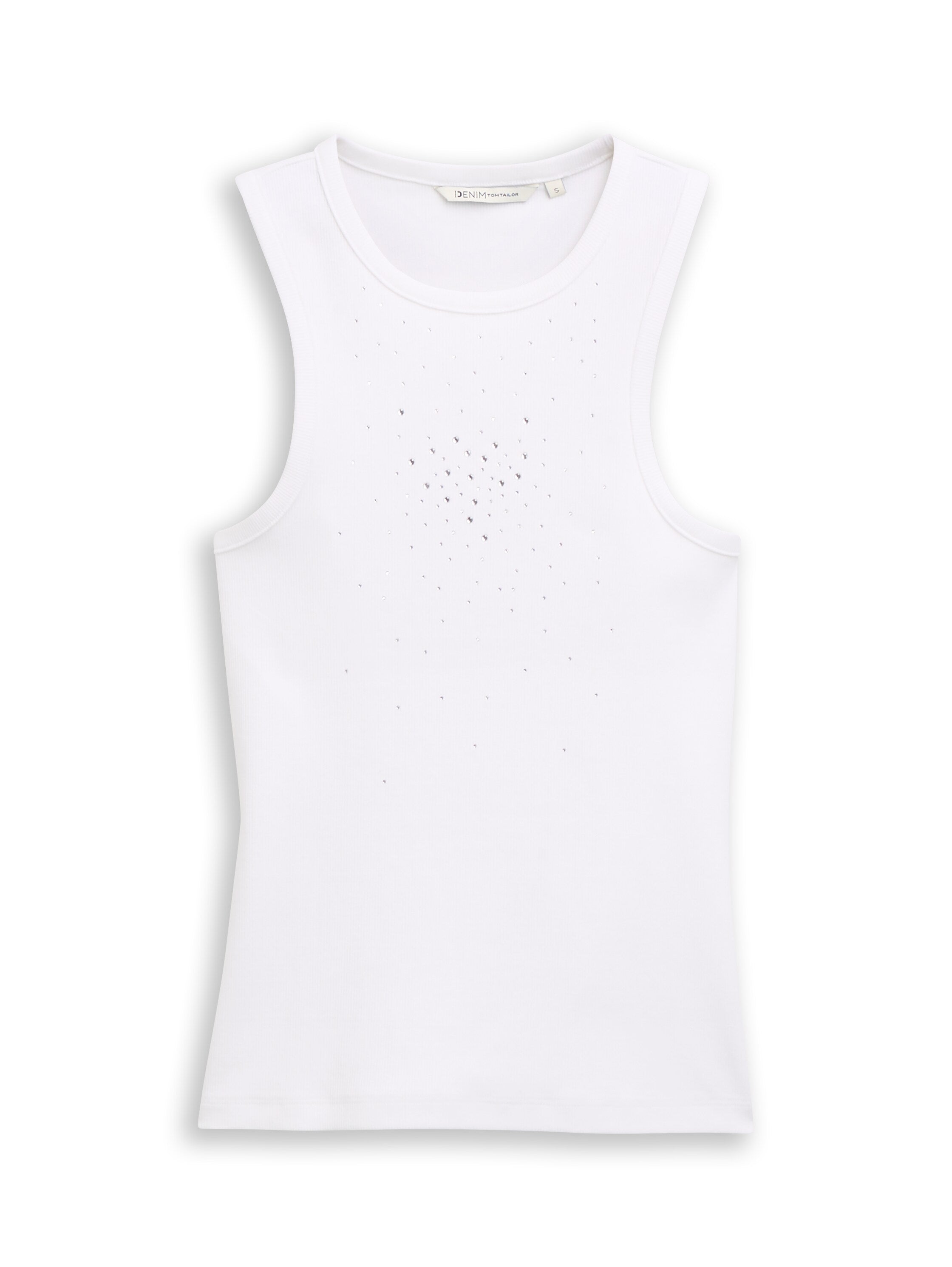 Tom Tailor Denim Female Top Glitzerndes Basic-Top