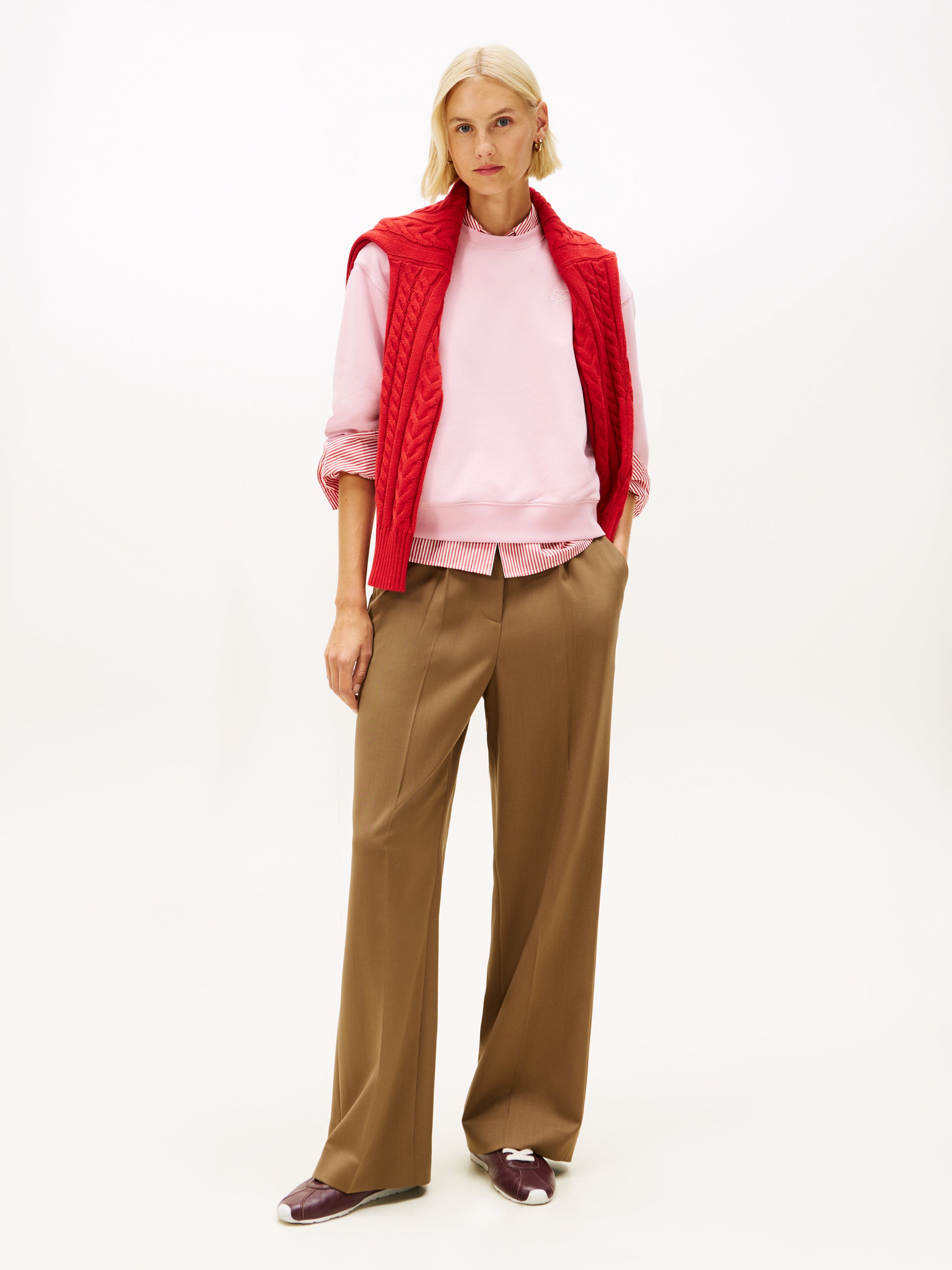 Sportswear Division Damen Leggings Stretchhose Baumwolle Elasthan