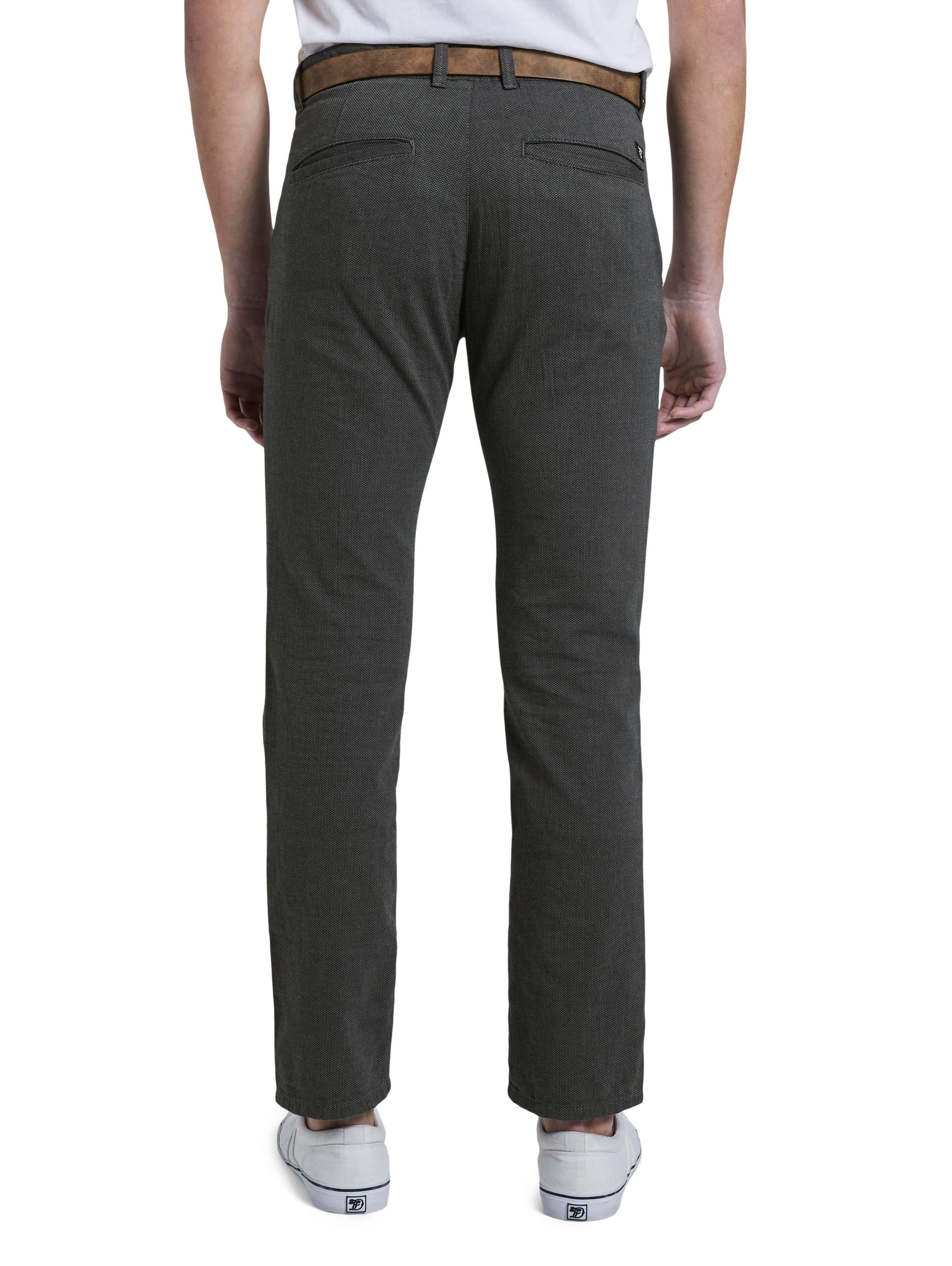 Tom Tailor Denim Herren Chinohose Dobby Struktur Seitentaschen