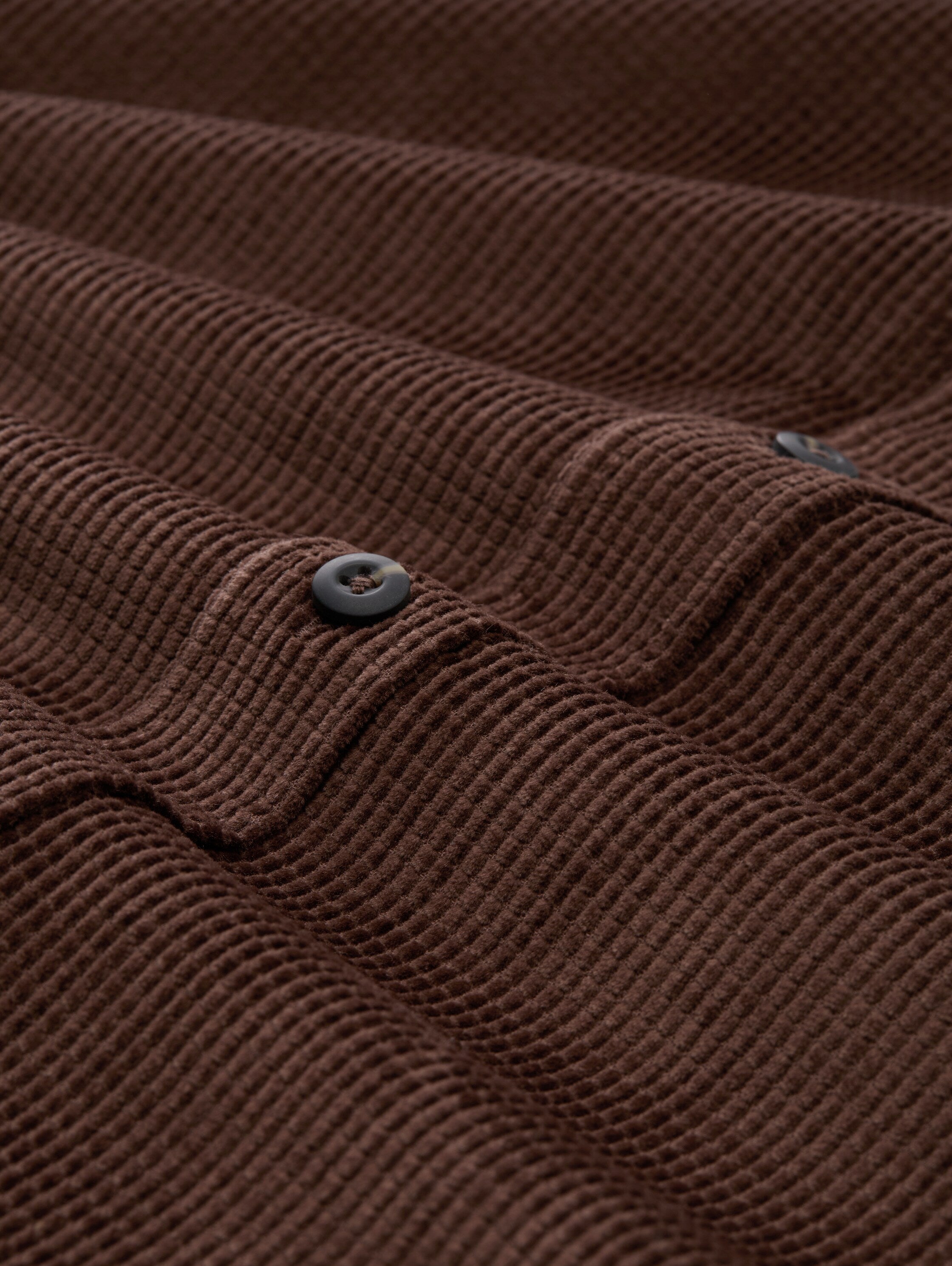 Tom Tailor Denim Herren Hemd Cordstoff Brusttasche Baumwolle