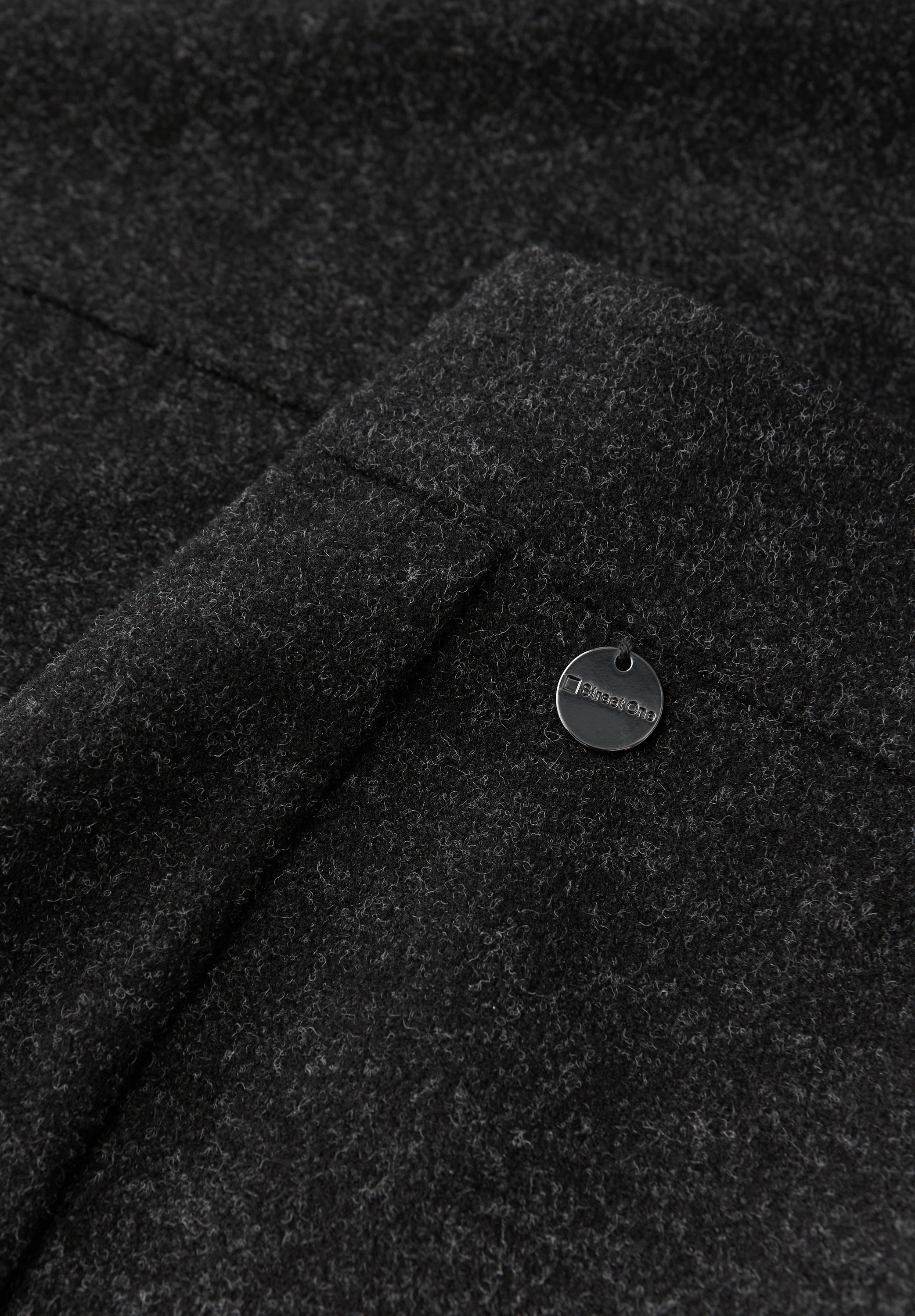 Street One Damen Rock Maja mit Zipper und Schlitz