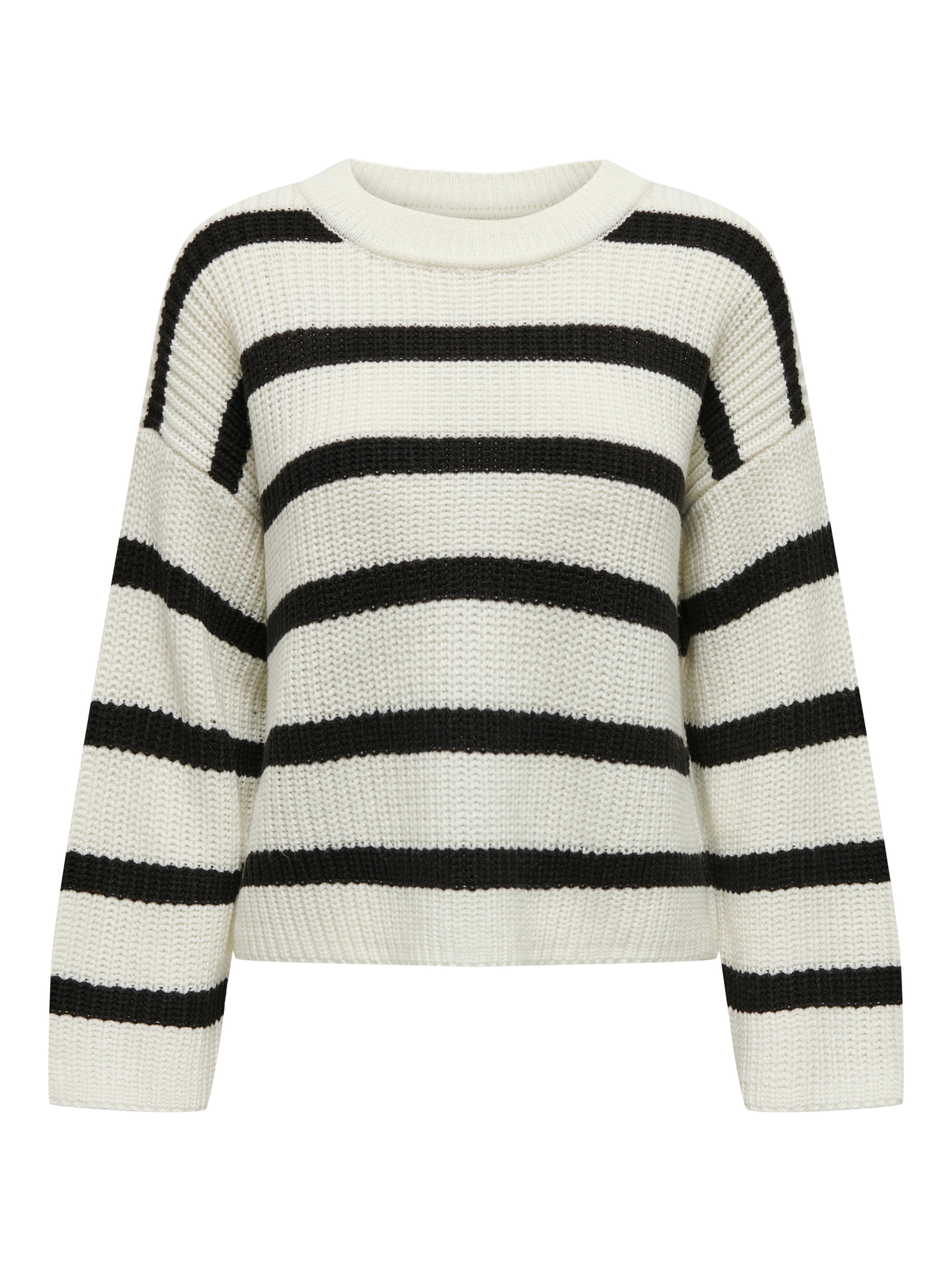 JDYJUSTY L/S STRIPE PULLOVER KNT NOOS