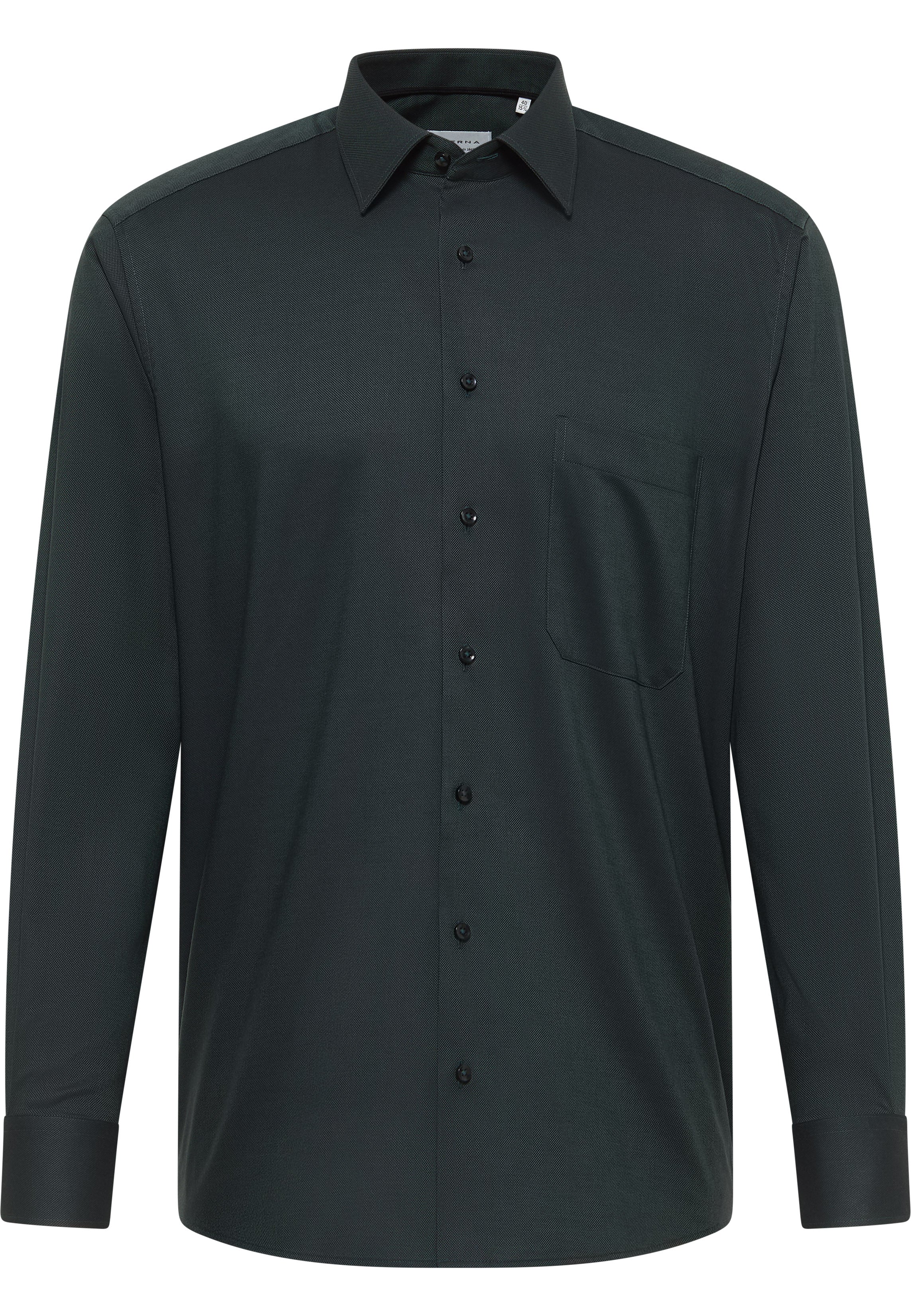 Trendiges Langarmhemd Herren Comfort Fit Bügelfrei