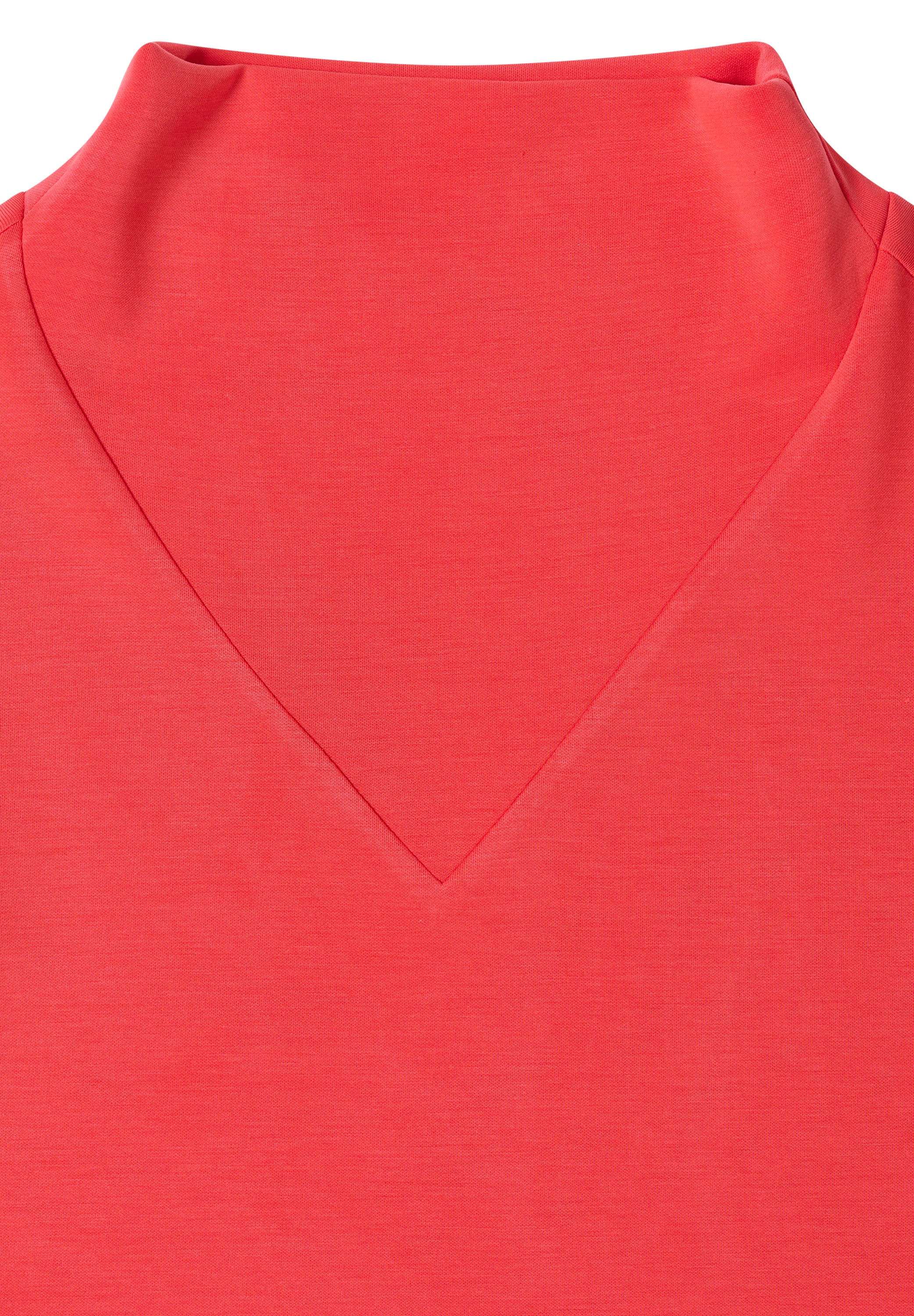 CECIL Damen Langarmshirt Großer Kragen Modalmix