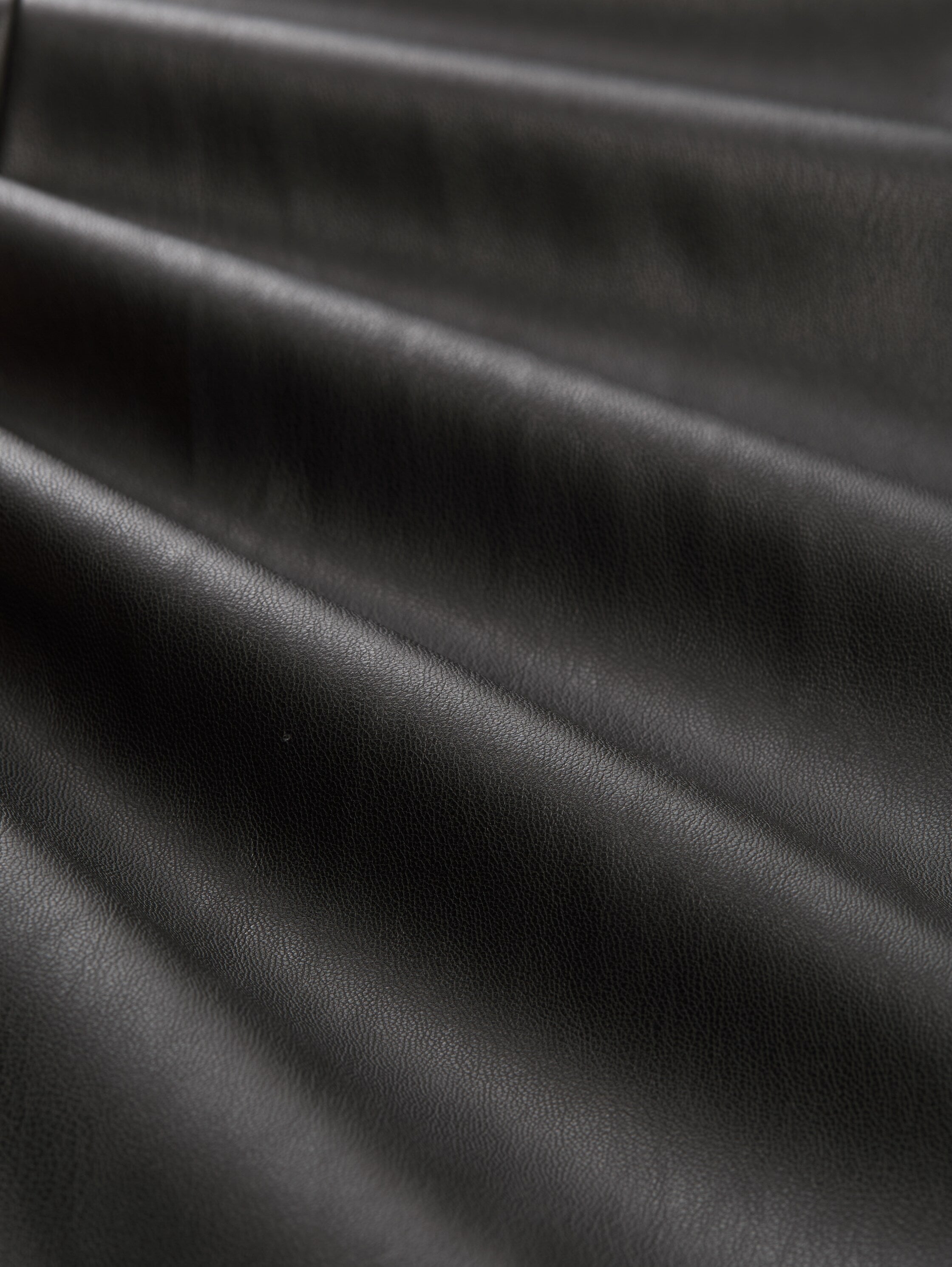 Tom Tailor Denim Schlaghose Damen Kunstleder Five-Pocket-Style