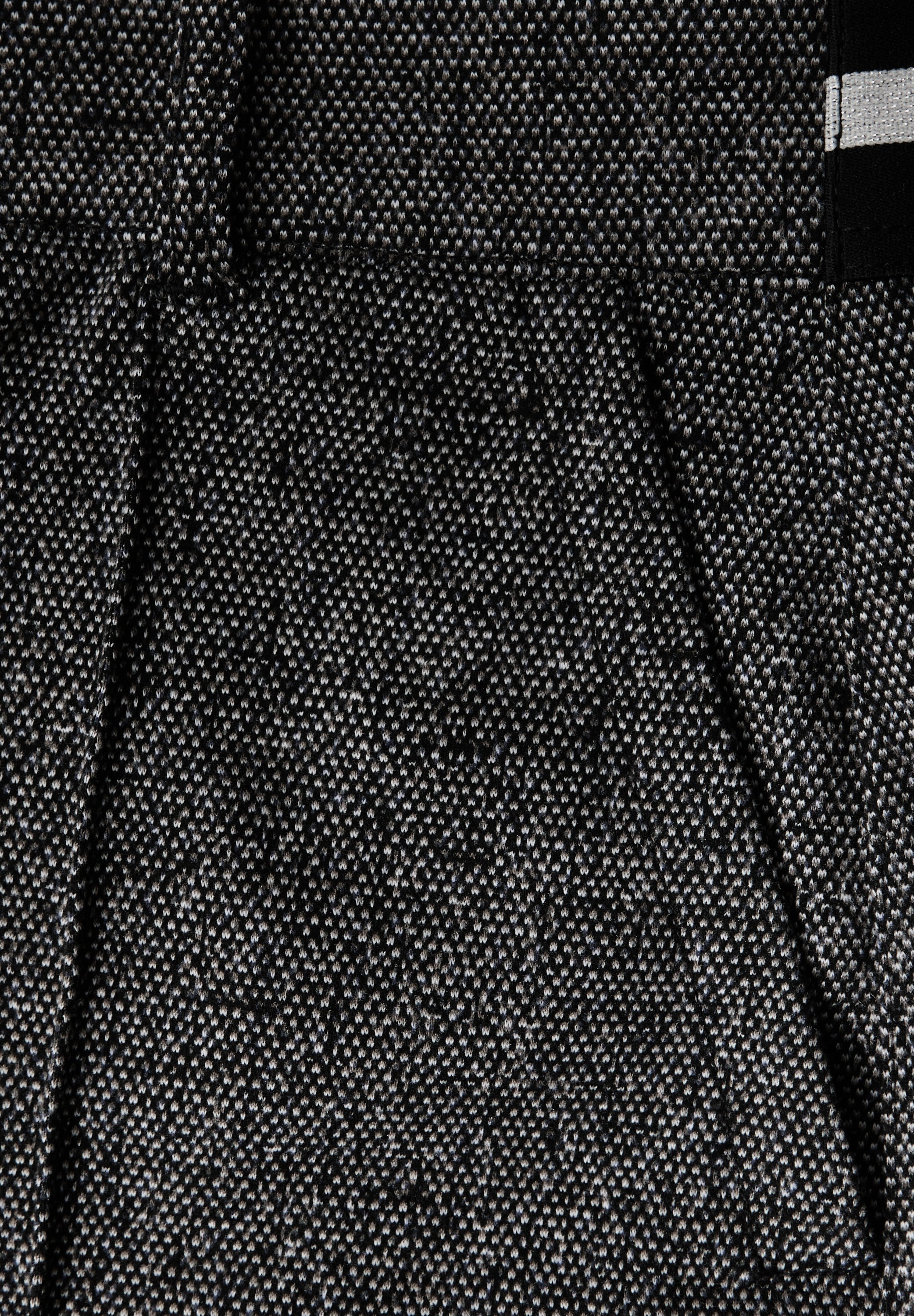 Street One Damen Bermuda Casual Fit Glitzer-Look High Waist