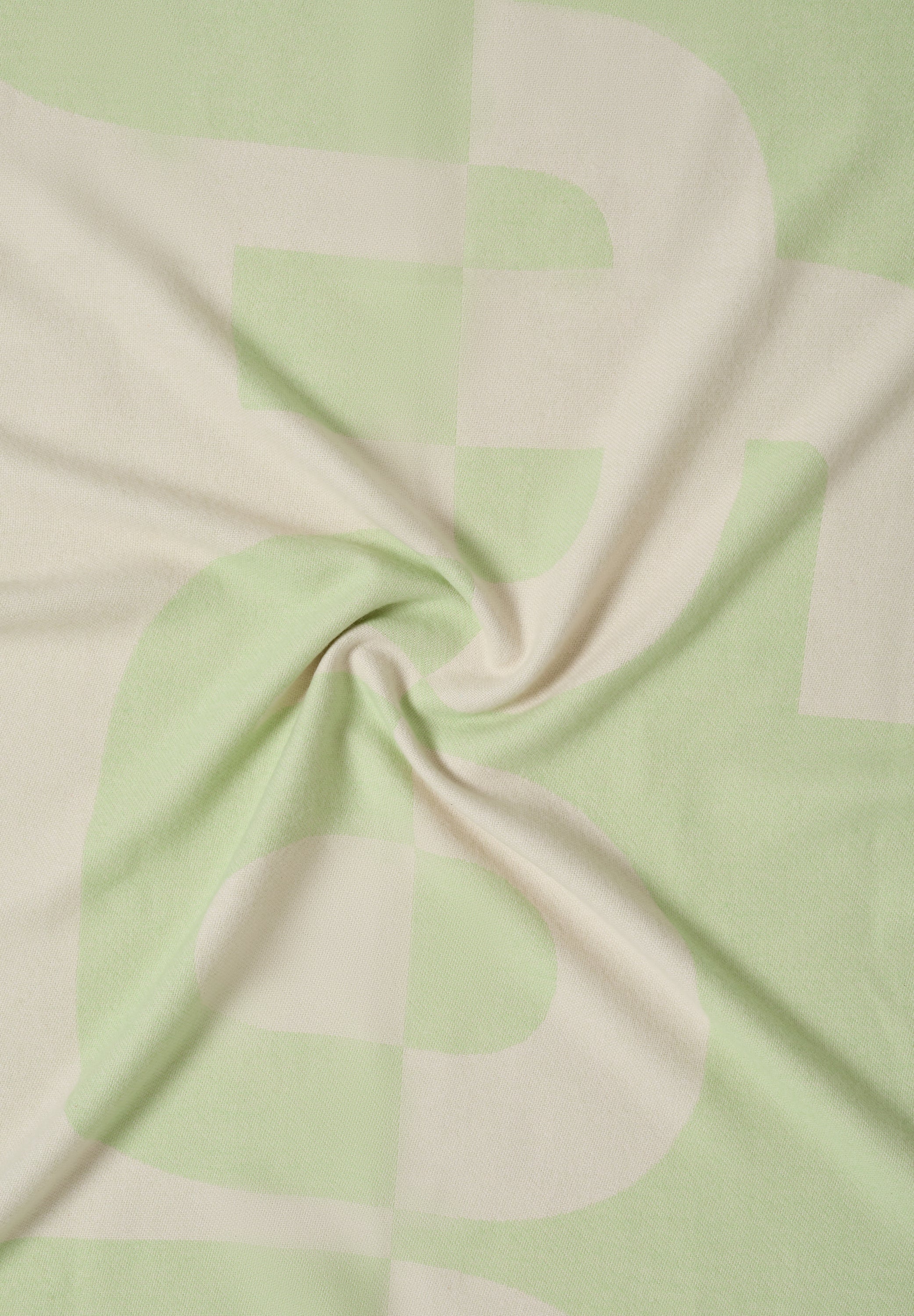 CECIL Damen Schal Wording Artwork Fransen Weich Gemütlich