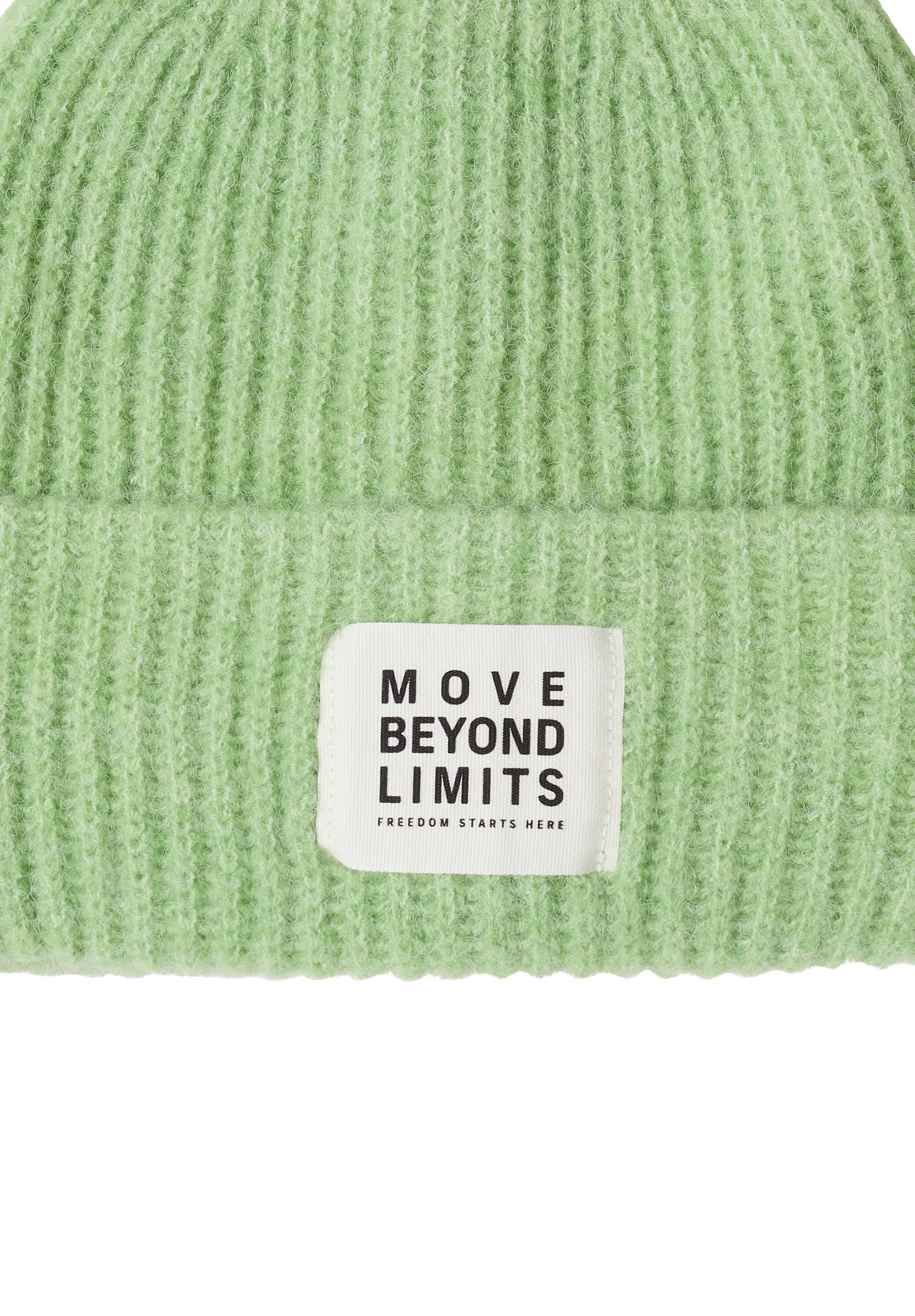 CECIL Damen Beanie Label Soft Materialmix One size