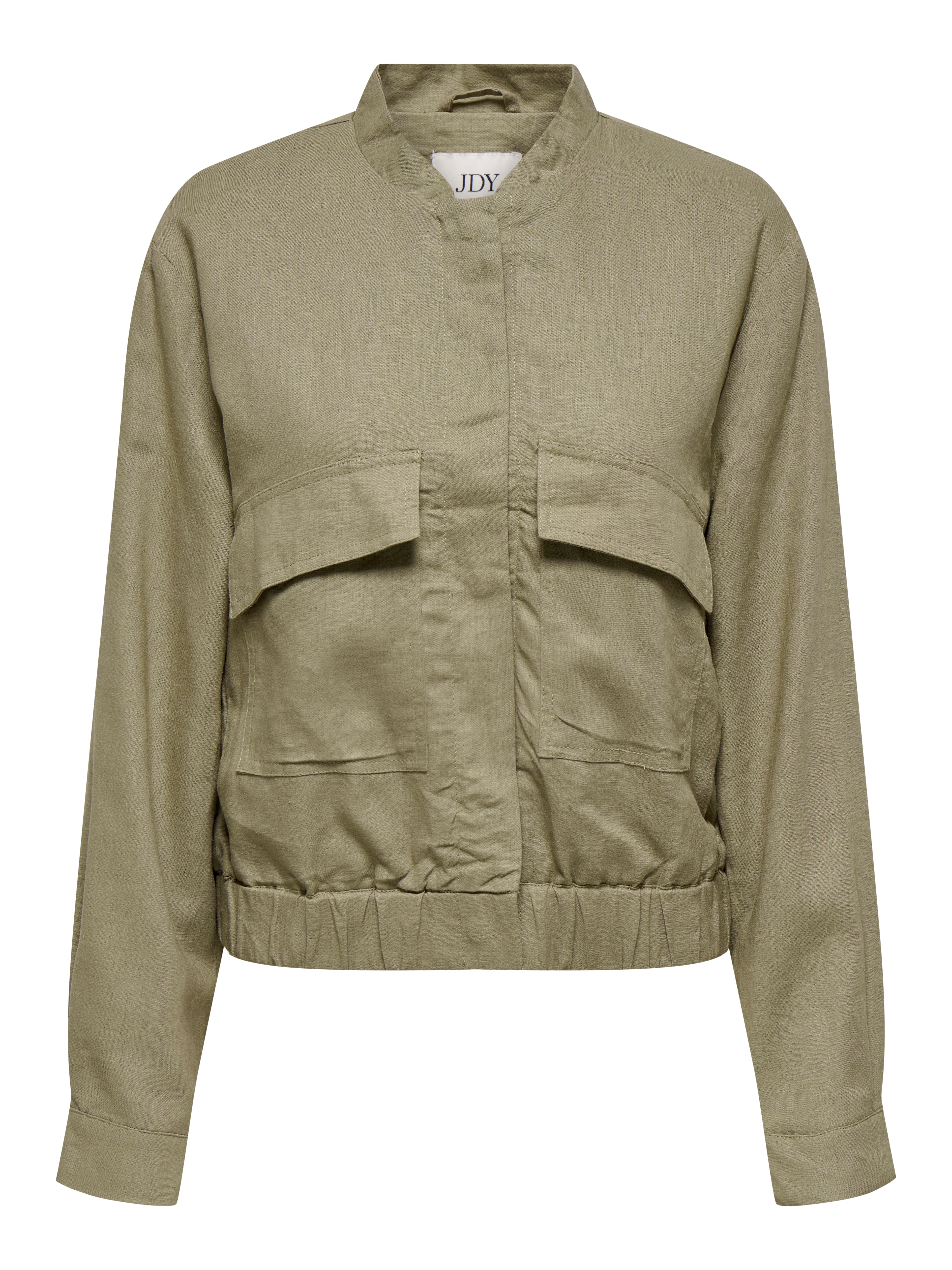JDYKARI LINEN MIX SHORT JACKET OTW HAB