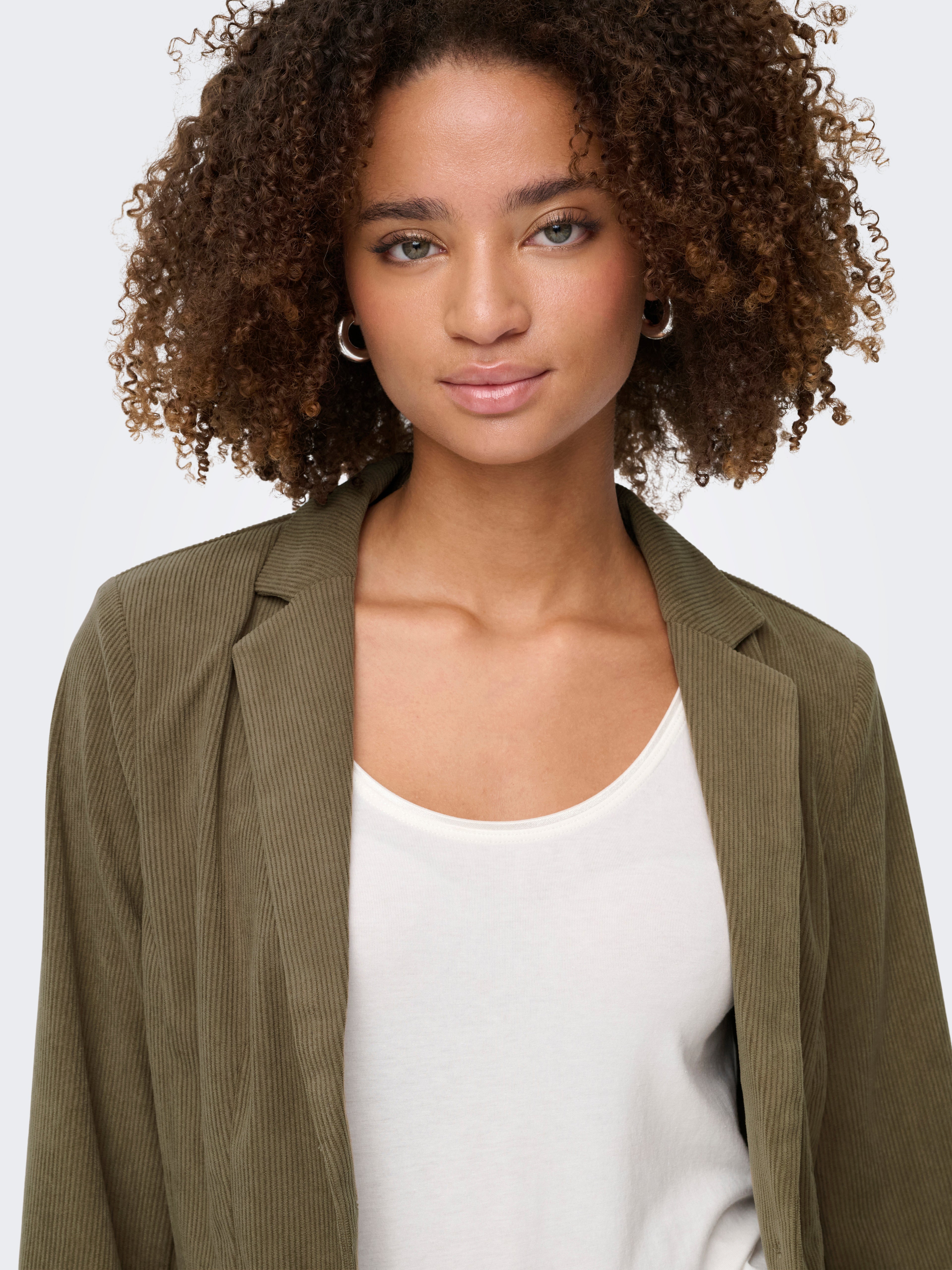 ONLPOPTRASH-LIAS L/S CORD BLAZER TLR BF