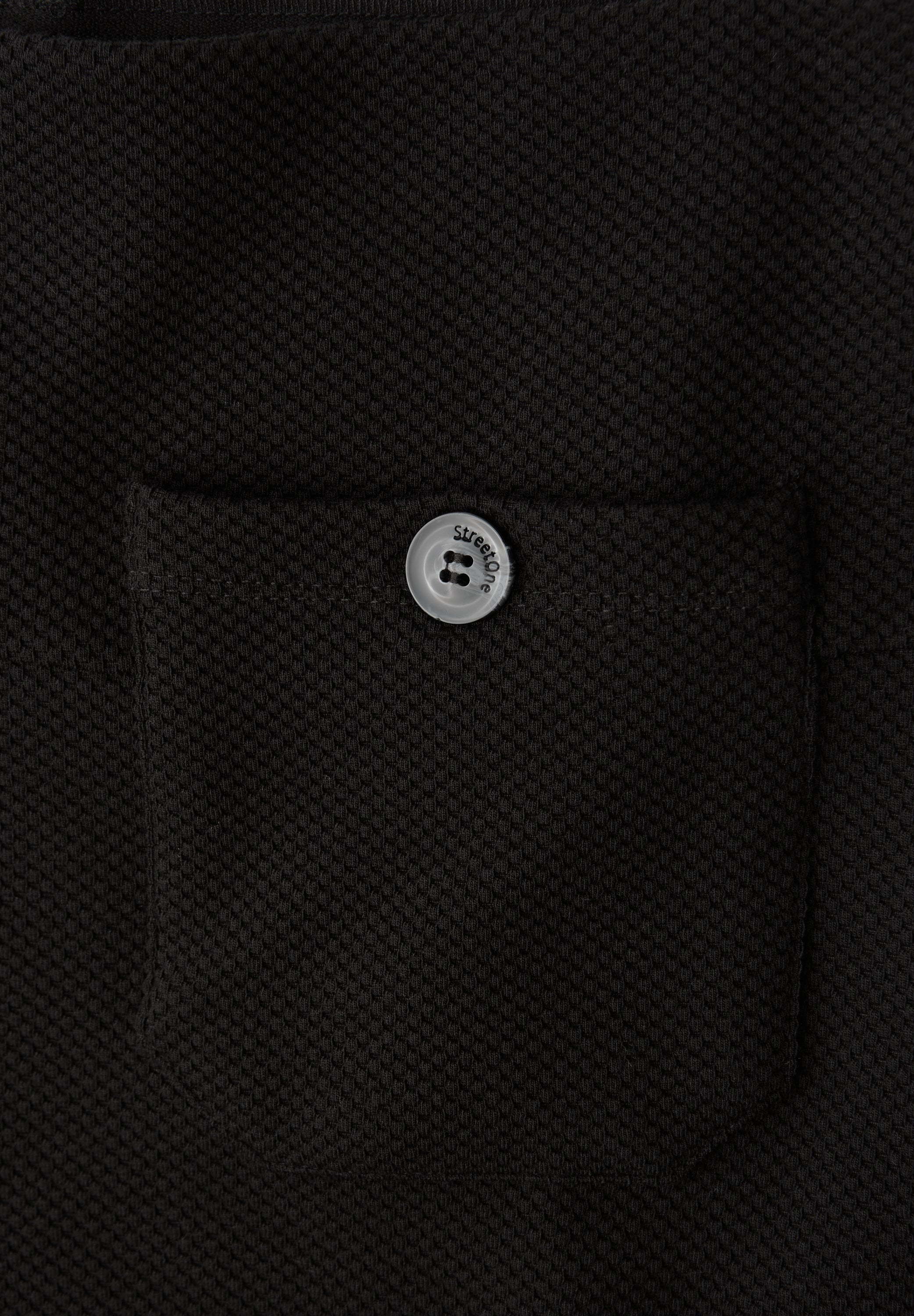 Street One Damen Rock Feine Struktur mit Taschen Elastisch