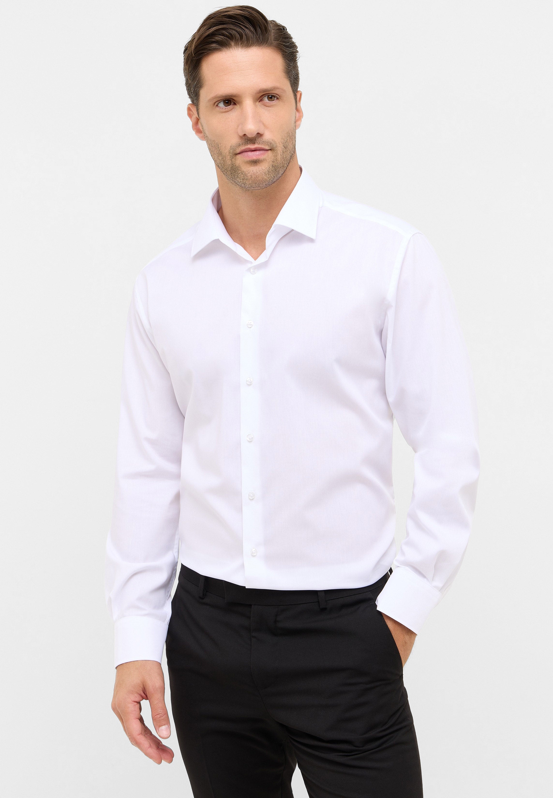 Original Shirt Popeline Langarm