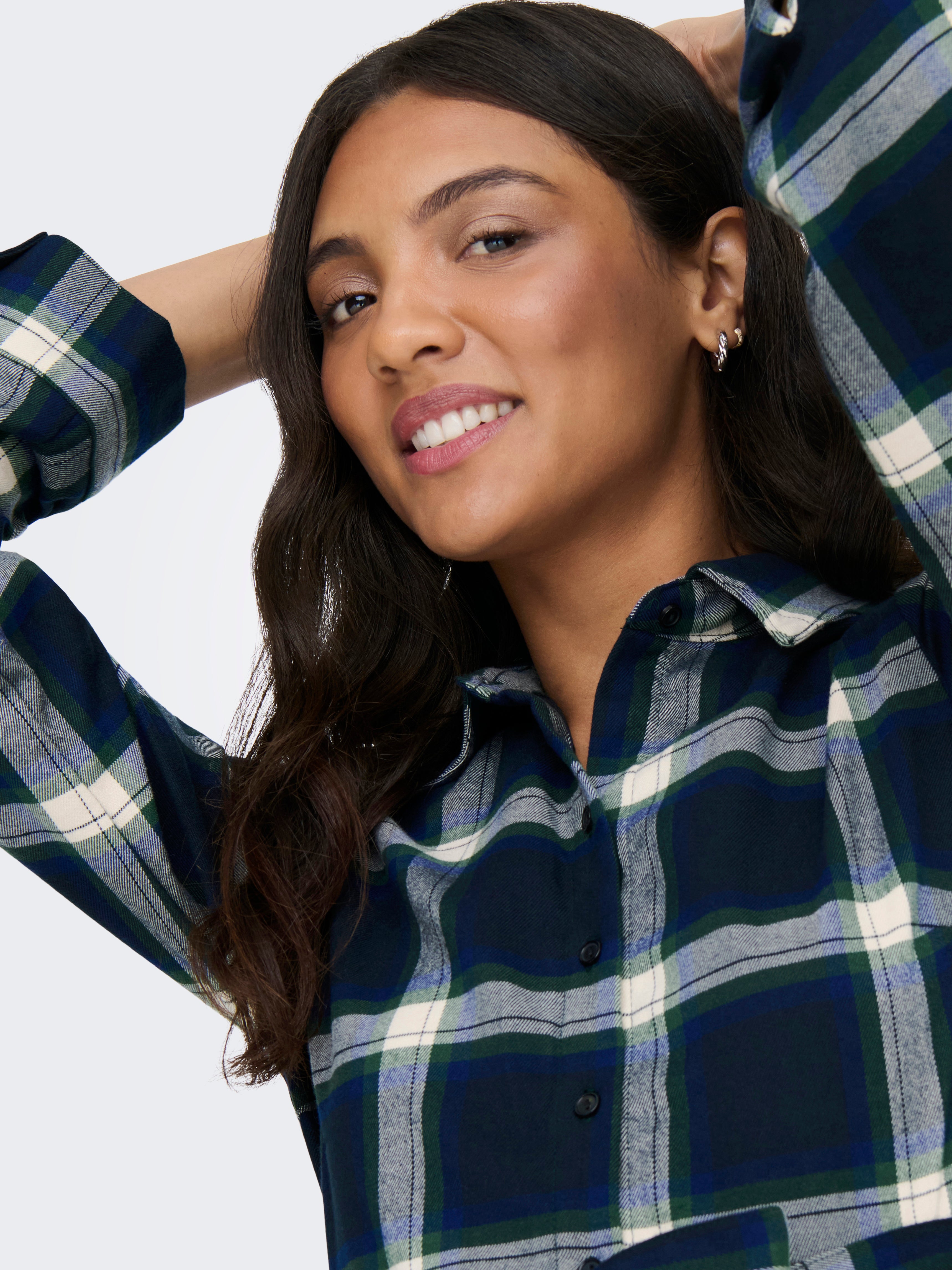 ONLWREN CHECK SHORT DRESS WVN