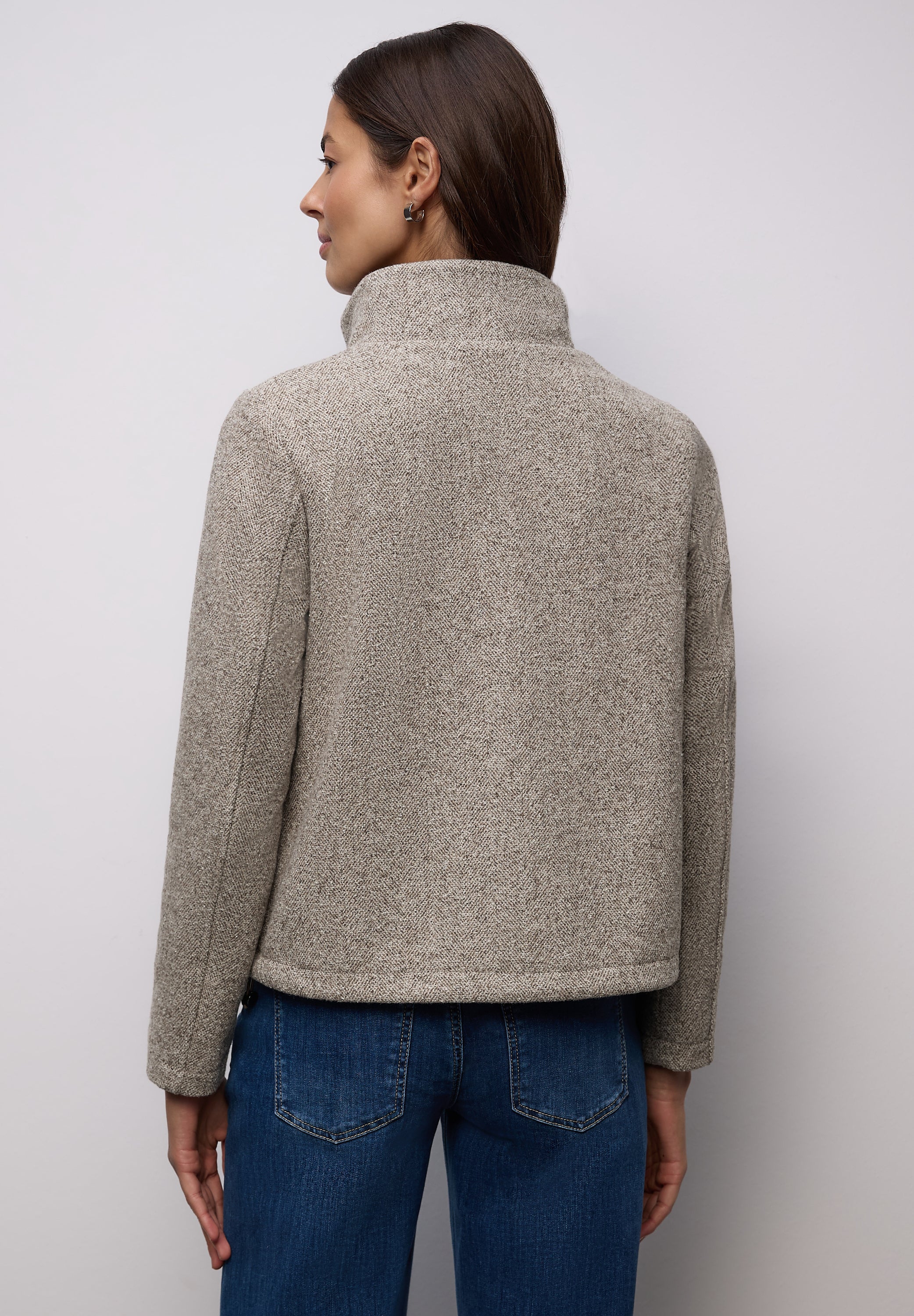 Jacke mit Stehkragen