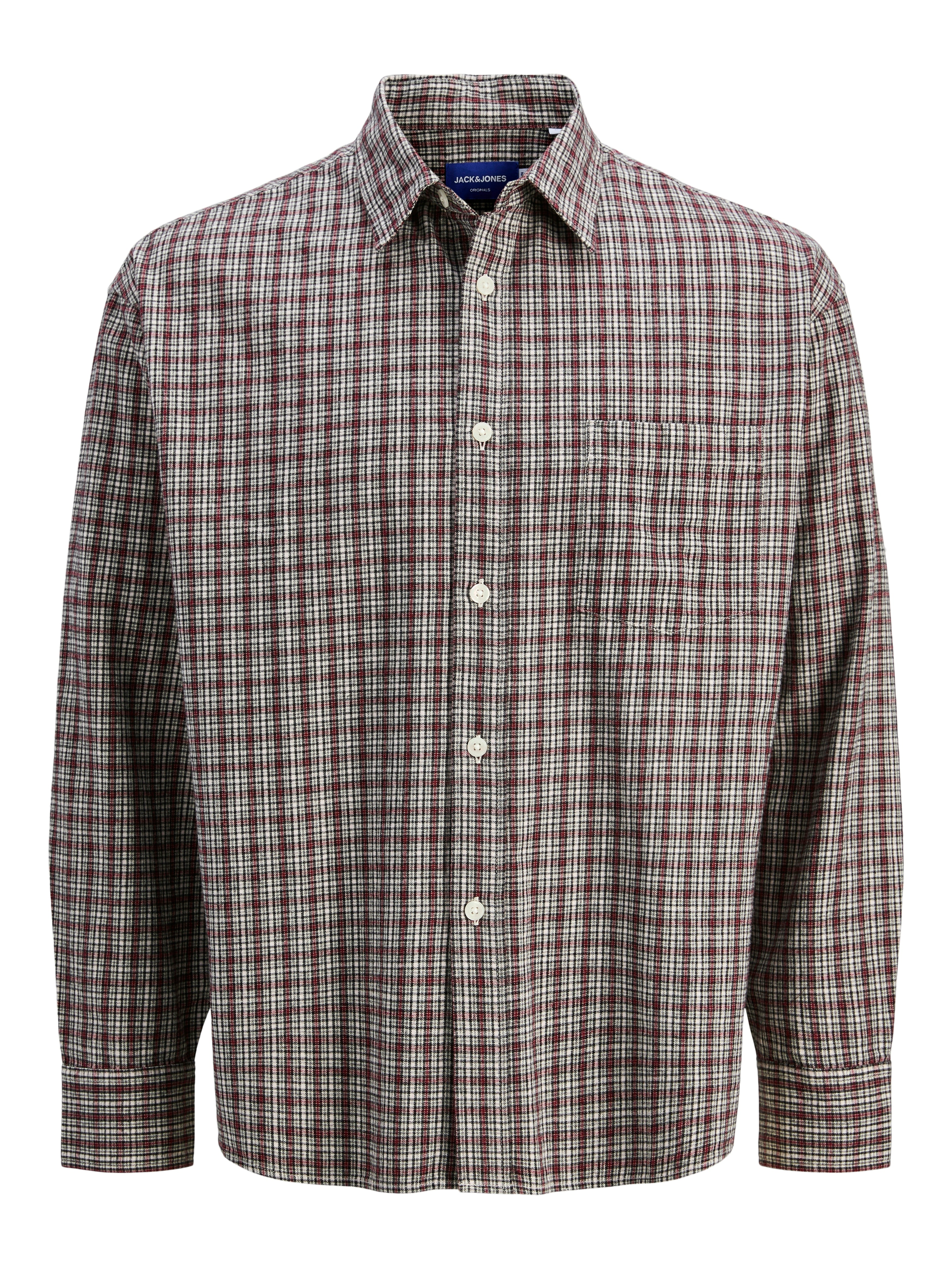 JORMEADOWS OVERSIZED CHECK SHIRT LS