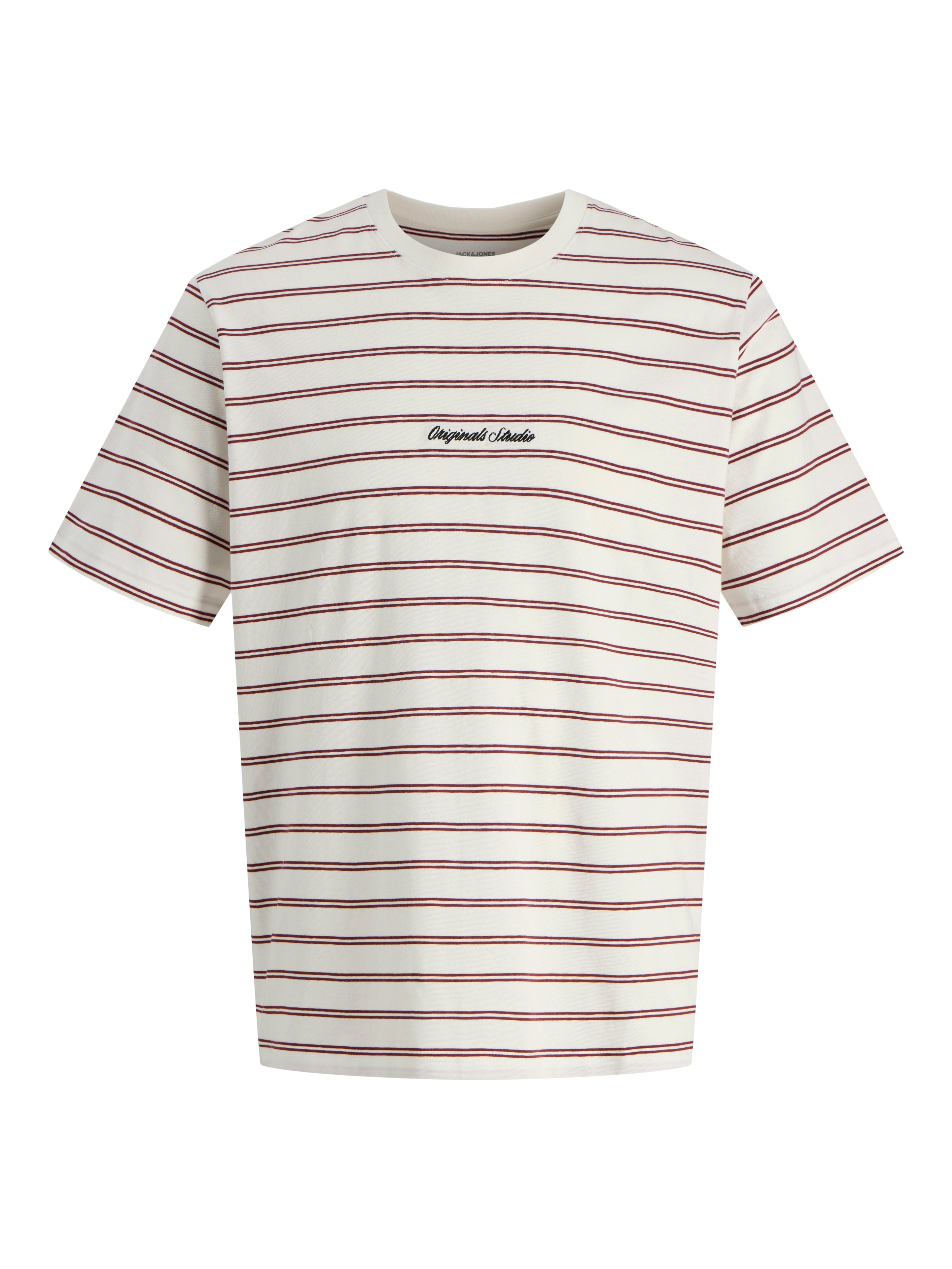 Jack & Jones 100% Bio-Baumwolle Erwachsene T-Shirt Rundhalsausschnitt Kurzarm Locker geschnitten