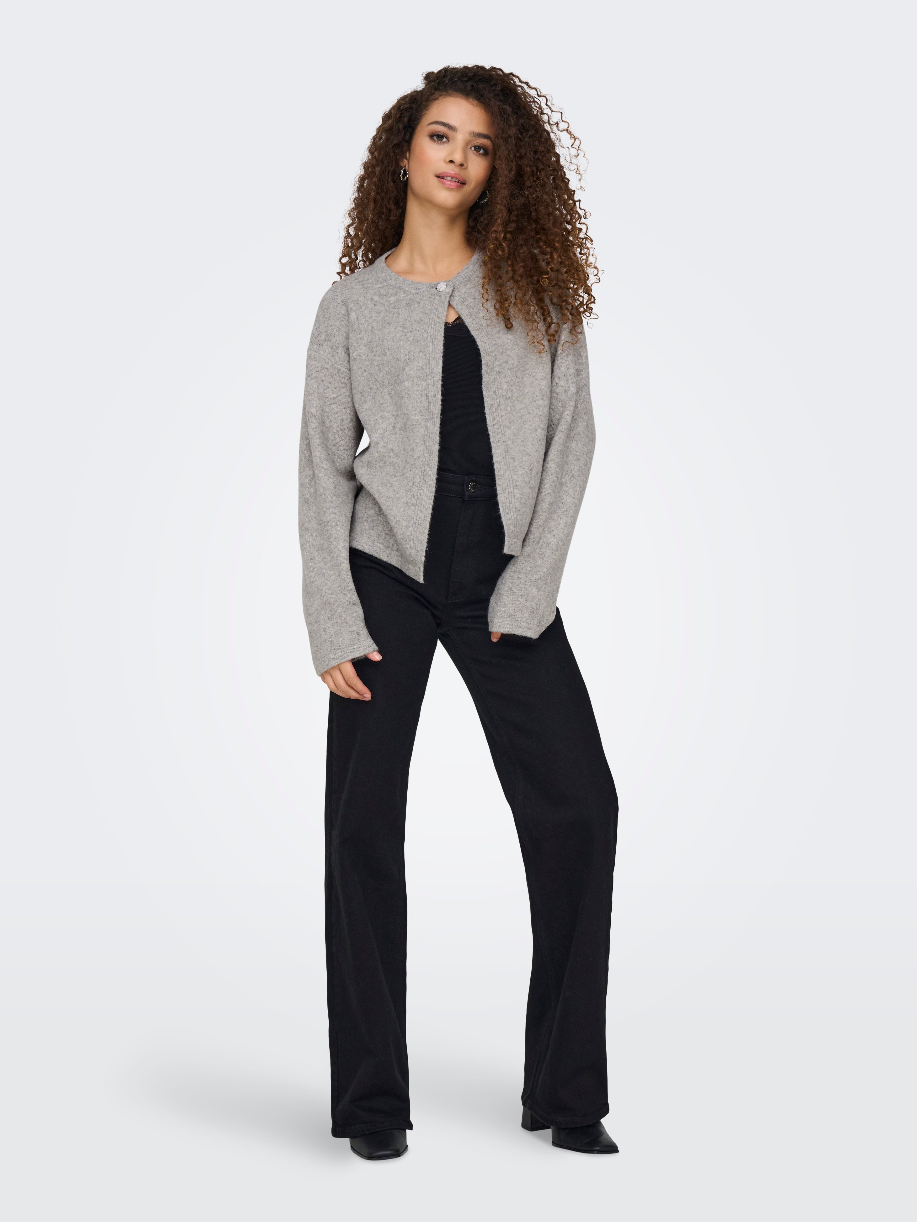 JDYANA LIFE L/S ONE BUTTON CARDIGAN KNT