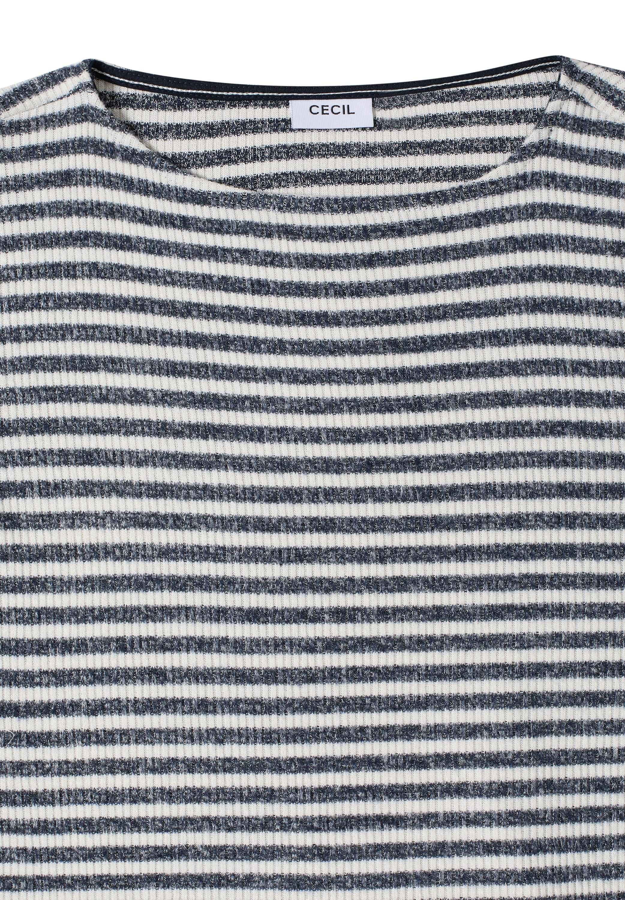CECIL Damen Shirt Langarm Casual Bequem Viskosemix