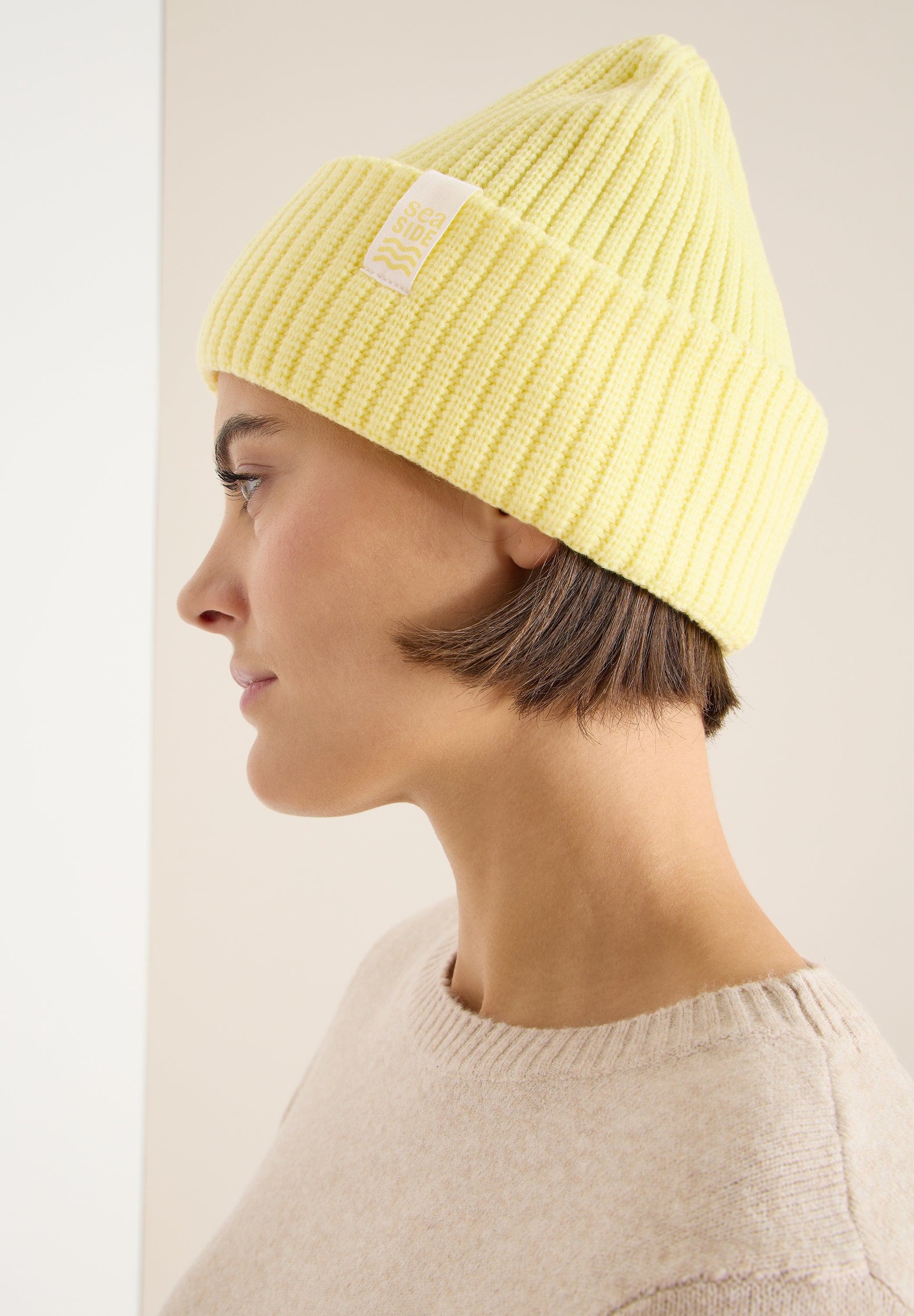 CECIL Damen Beanie Strickmütze Casual Angenehmer Tragekomfort