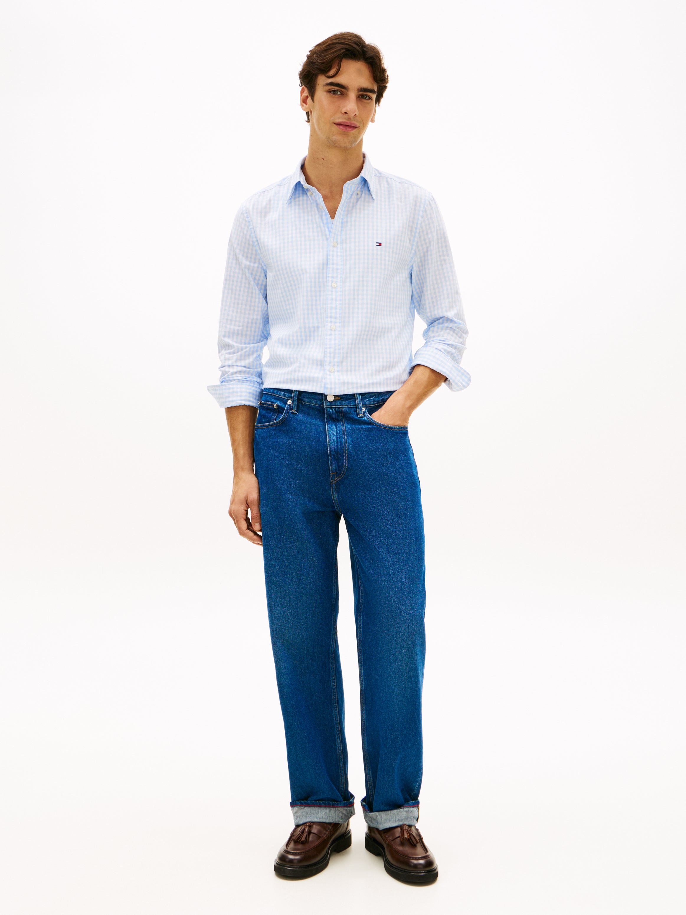 TOMMY HILFIGER Sportswear Division Herren T-Shirt Check Design