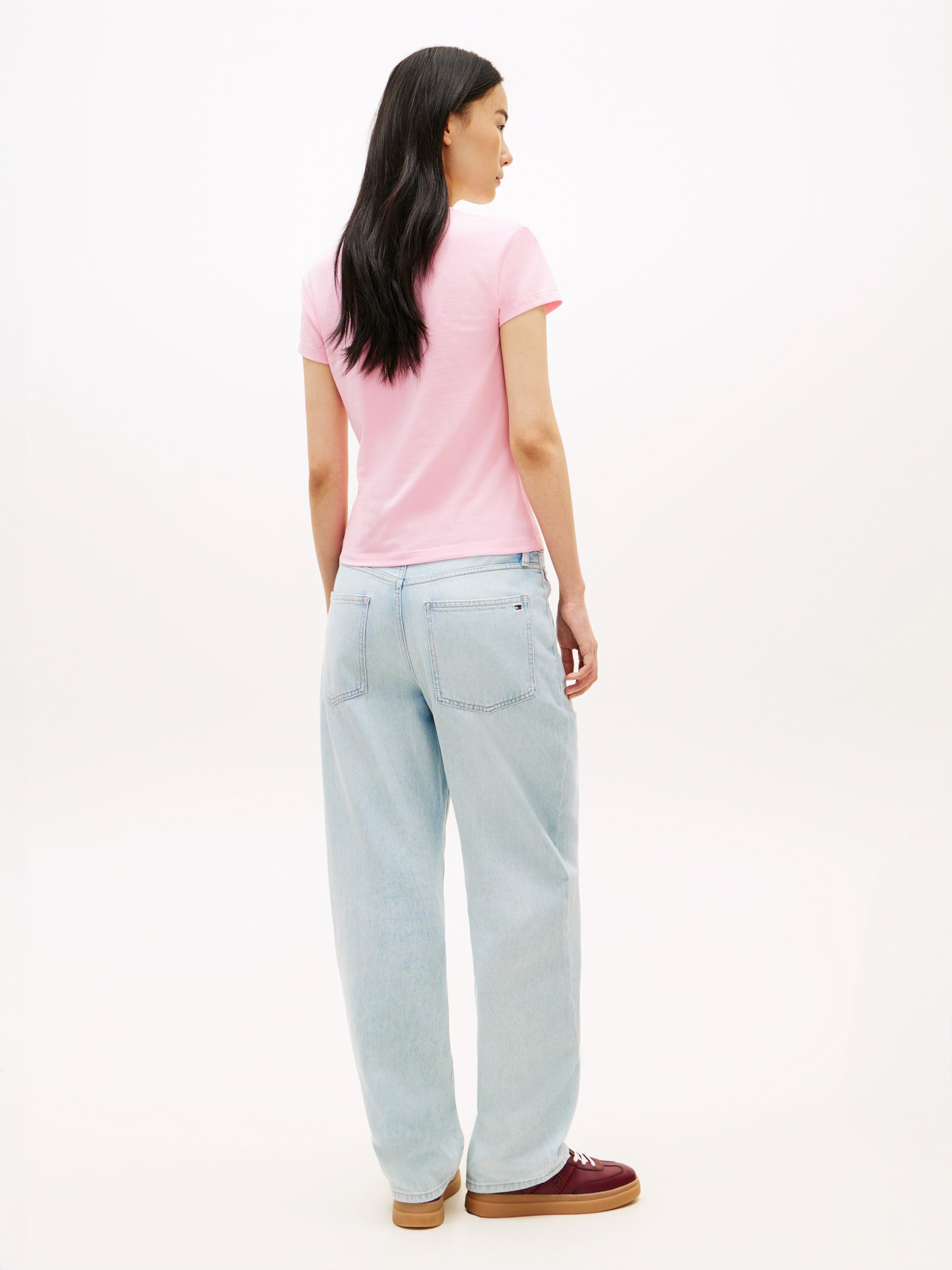 TOMMY HILFIGER Sportswear Division Damen Leggings Stretchy Baumwolle Elasthan
