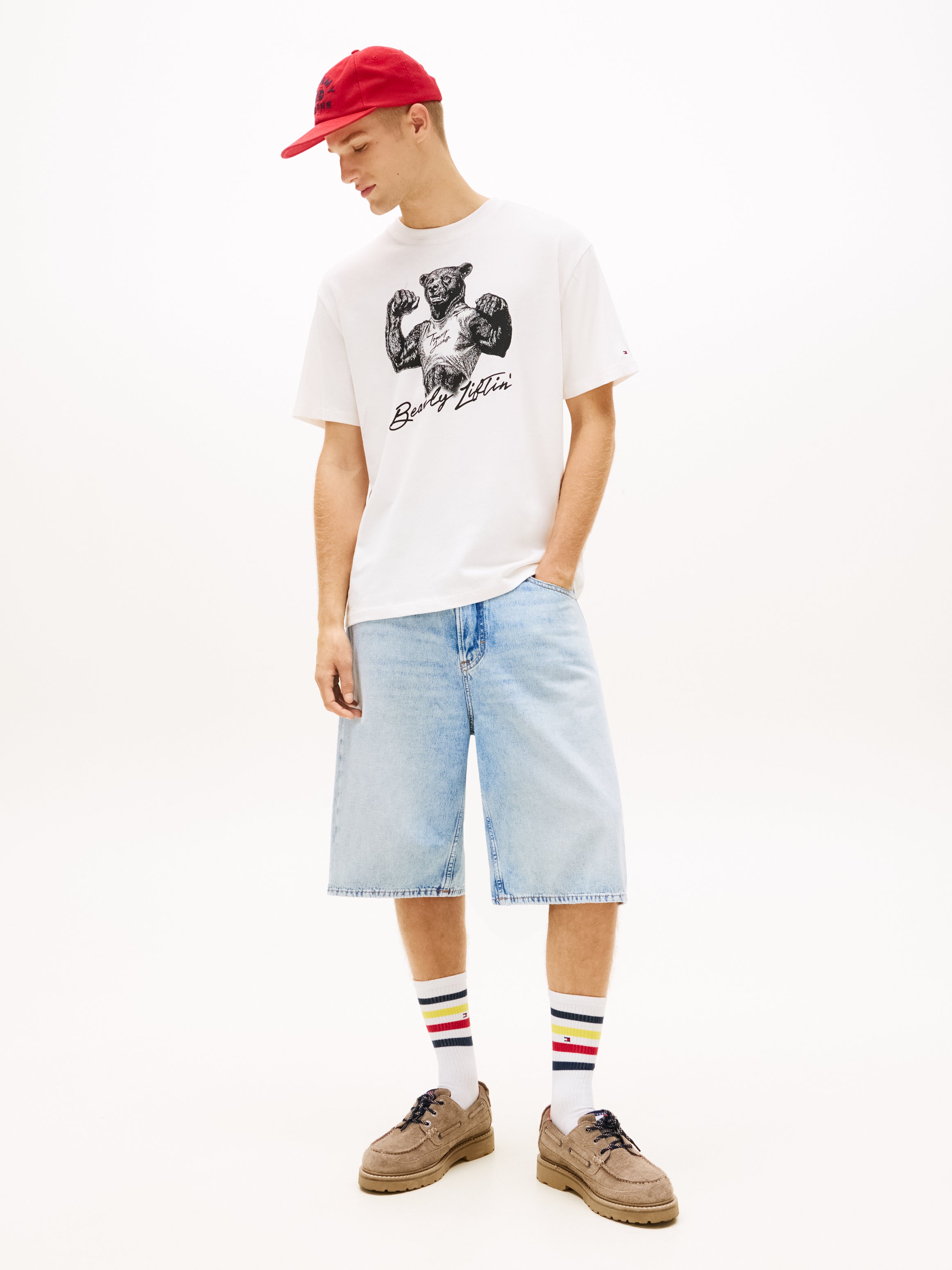 TOMMY HILFIGER Sportswear Division Herren T-Shirt Baumwolle