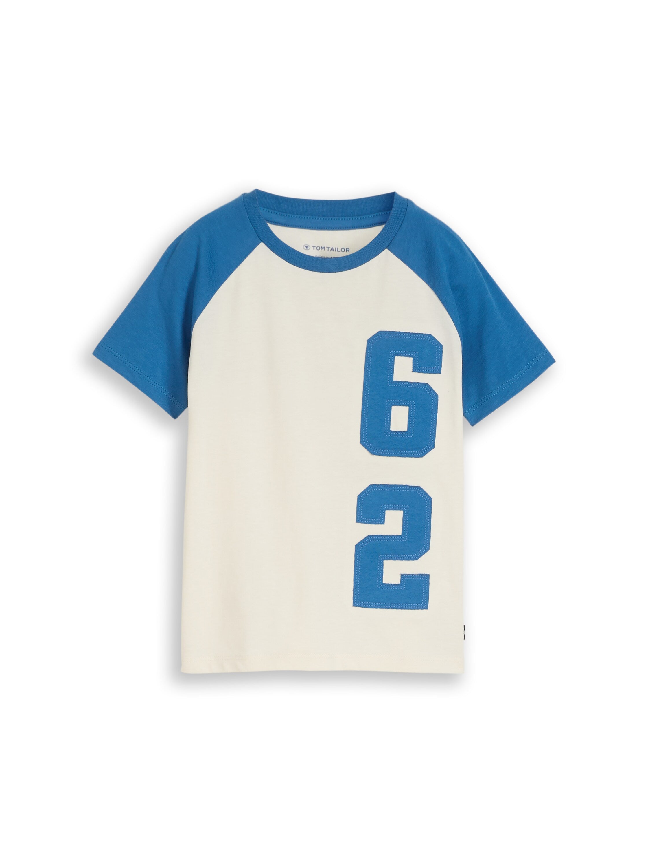 Tom Tailor Denim Male Kinder T-Shirt mit Print im Zahlen-Motiv