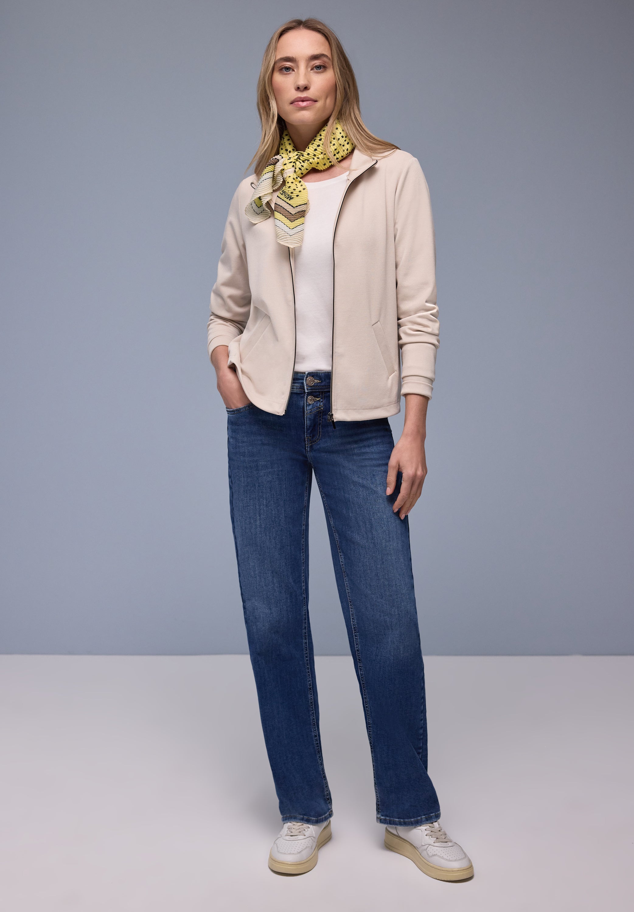 Street One Damen Modetuch grafisch gemustert Polyester