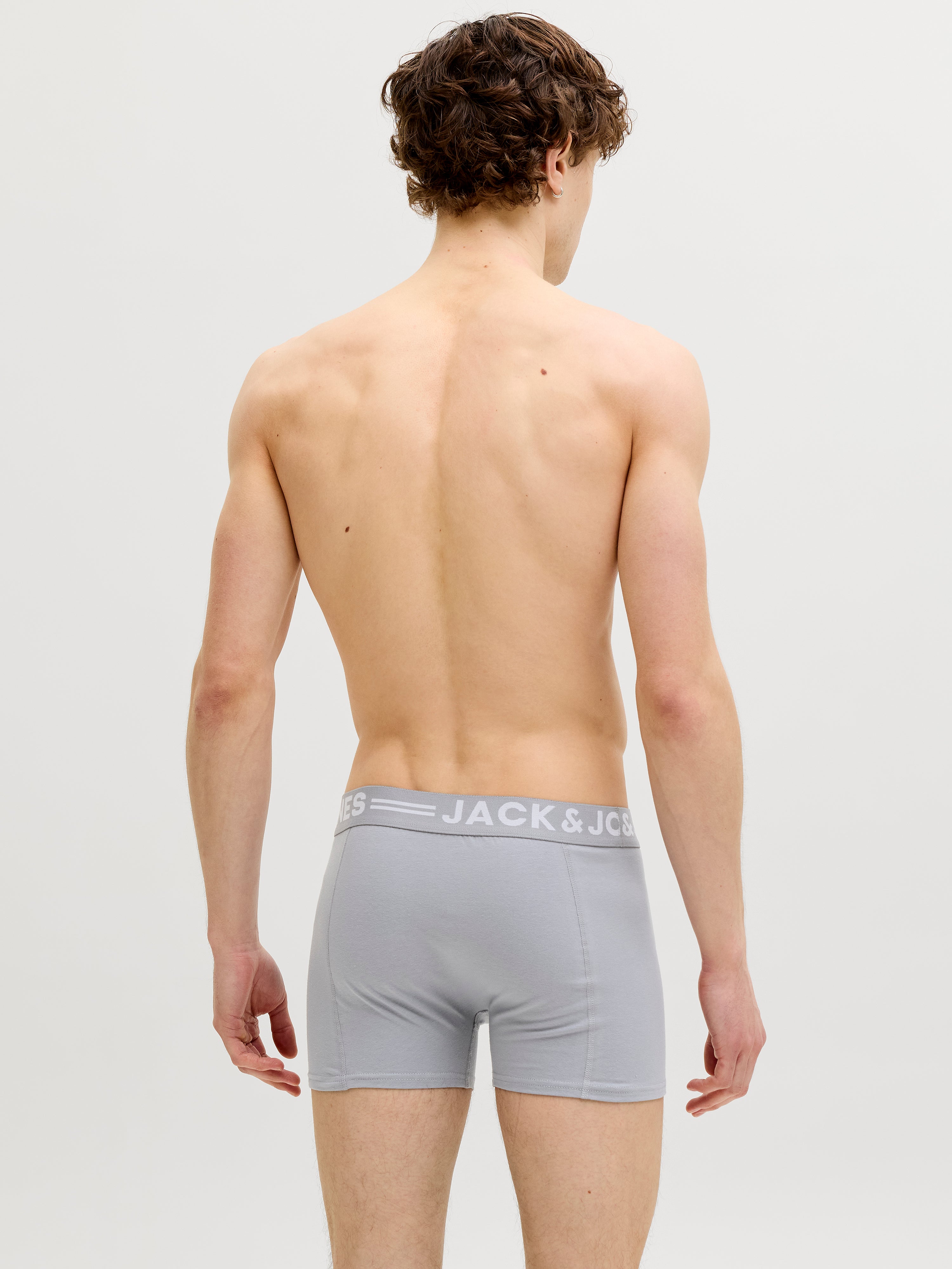Jack & Jones 3er-Pack Herren Shorts Elastisches Taillenbund
