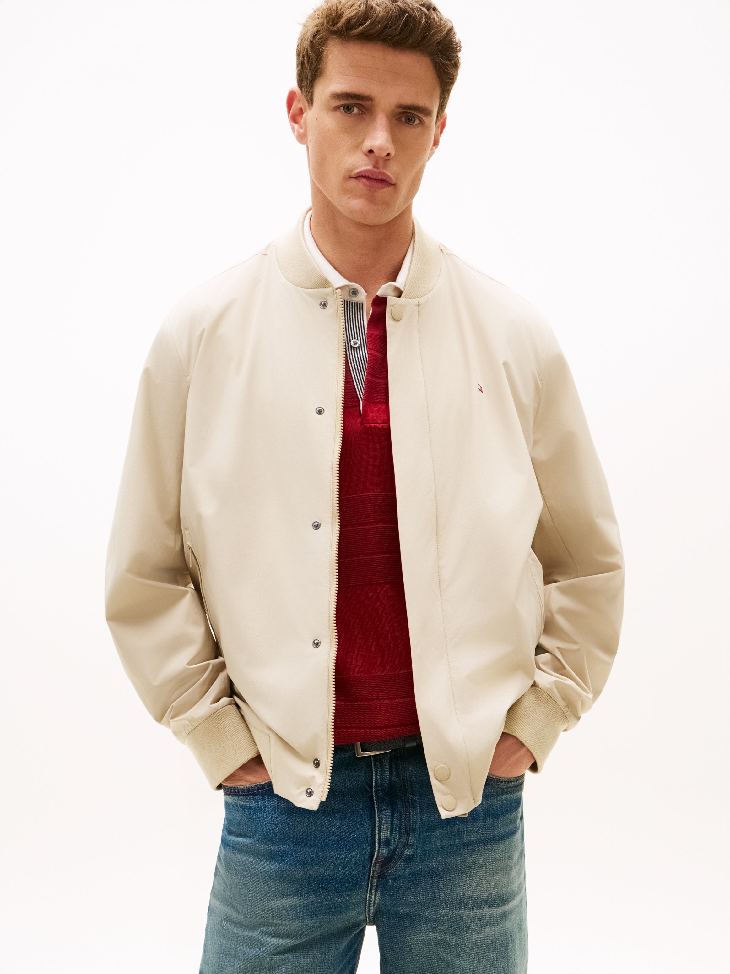 TOMMY HILFIGER Sportswear Division Herren Jacke mit Reißverschluss
