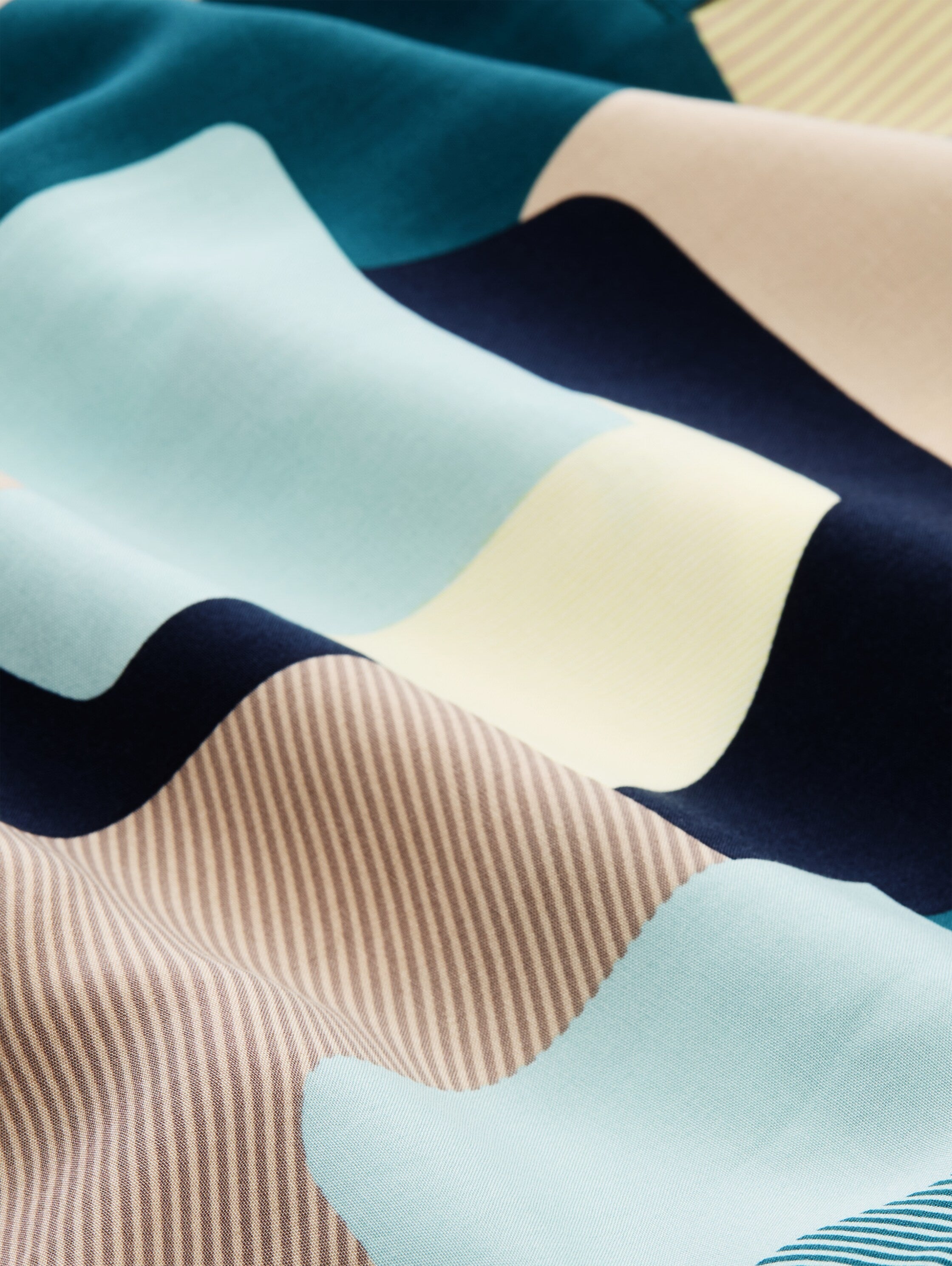 Tom Tailor Damen Bluse mit Gummibund aus Viskose